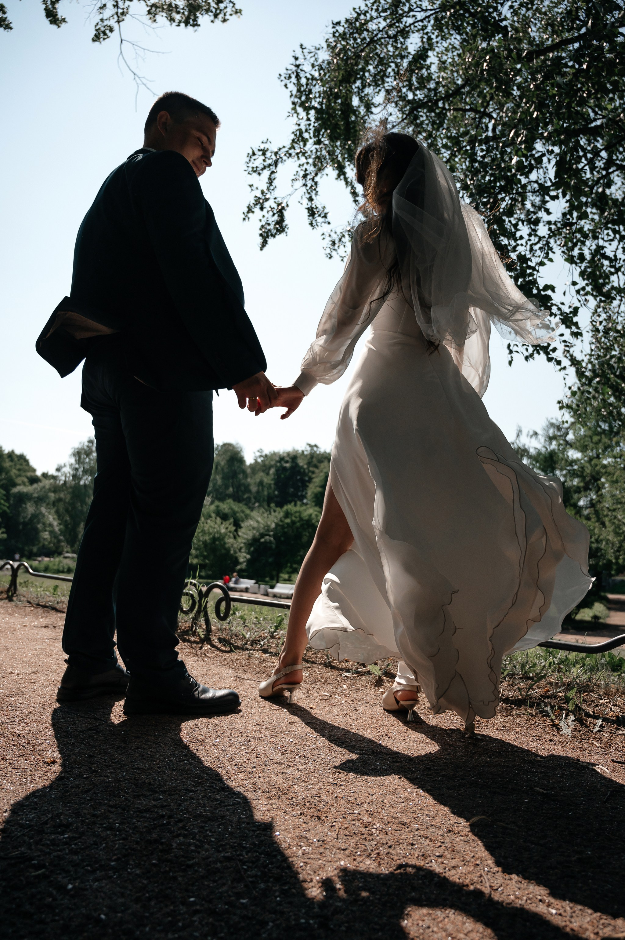 Приезжие молодожены. Свадебный и семейный фотограф из Санкт-Петербурга Климов Анатолий