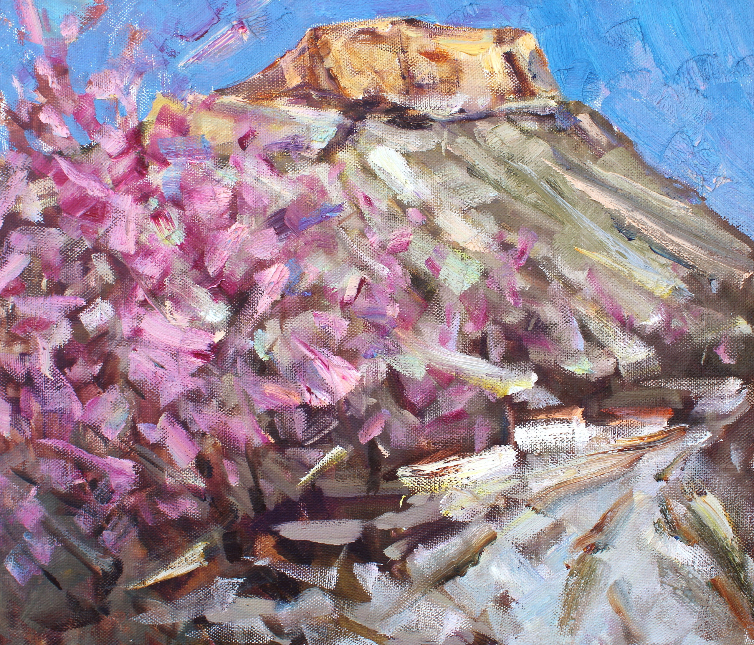 "Весна". 2025. Холст, масло. 60х70 см. Цена: 25000 руб.