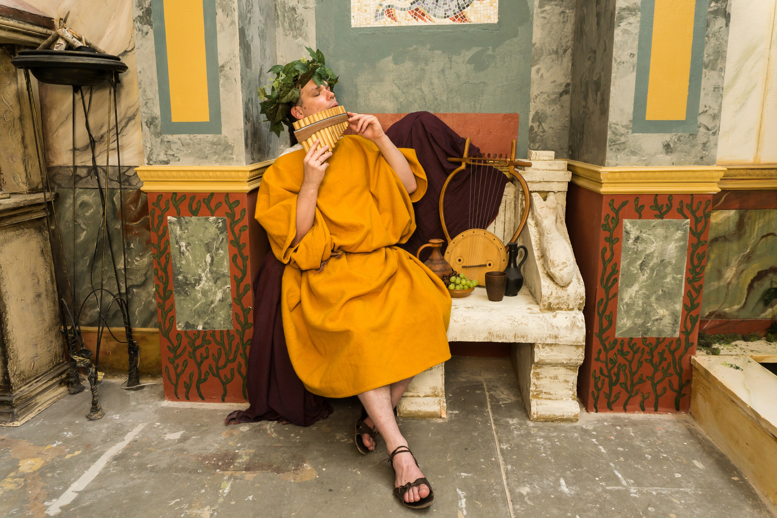 Греческие постановочные кадры. Фотограф