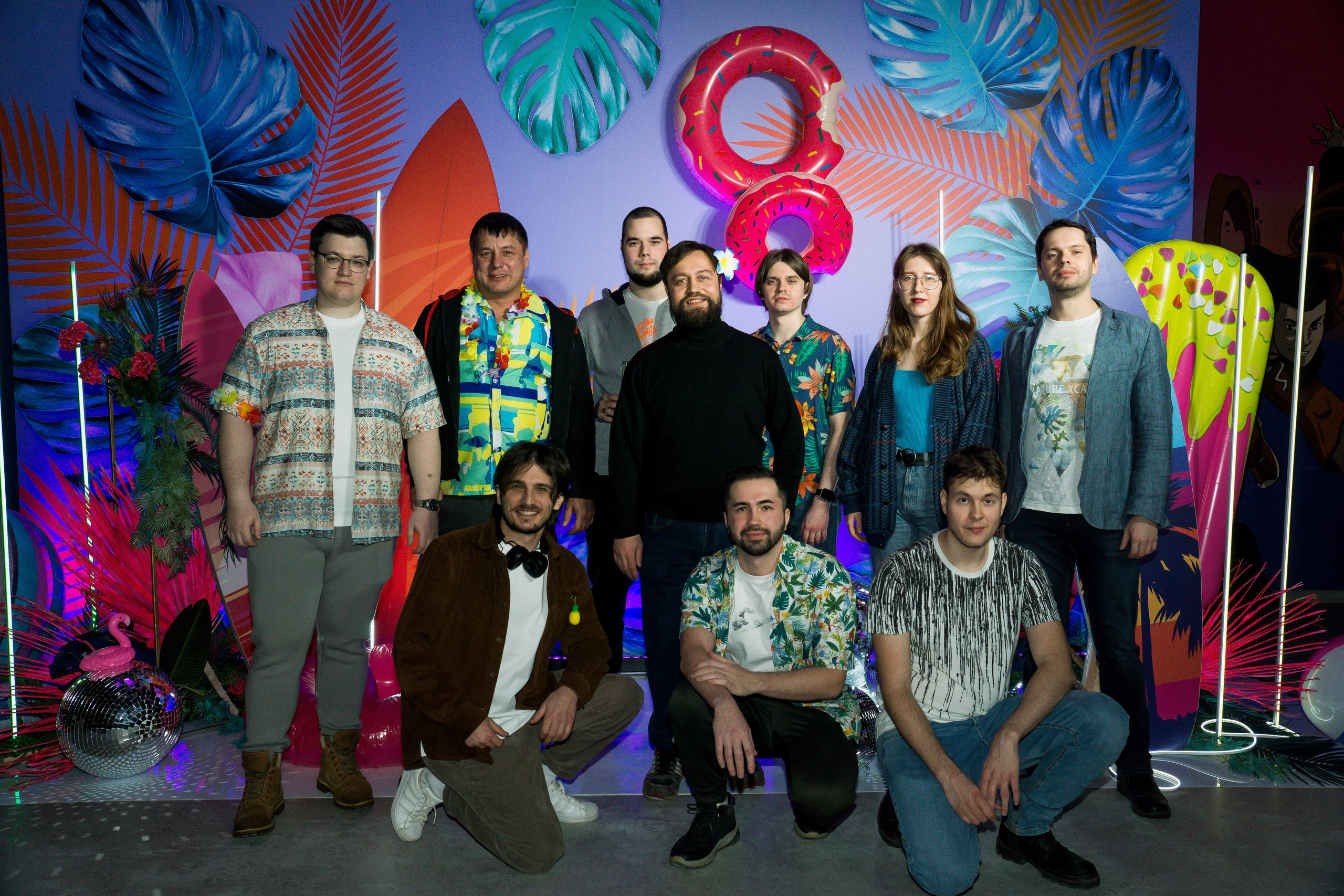 МТС корпоратив Гавайская вечеринка. Фотограф