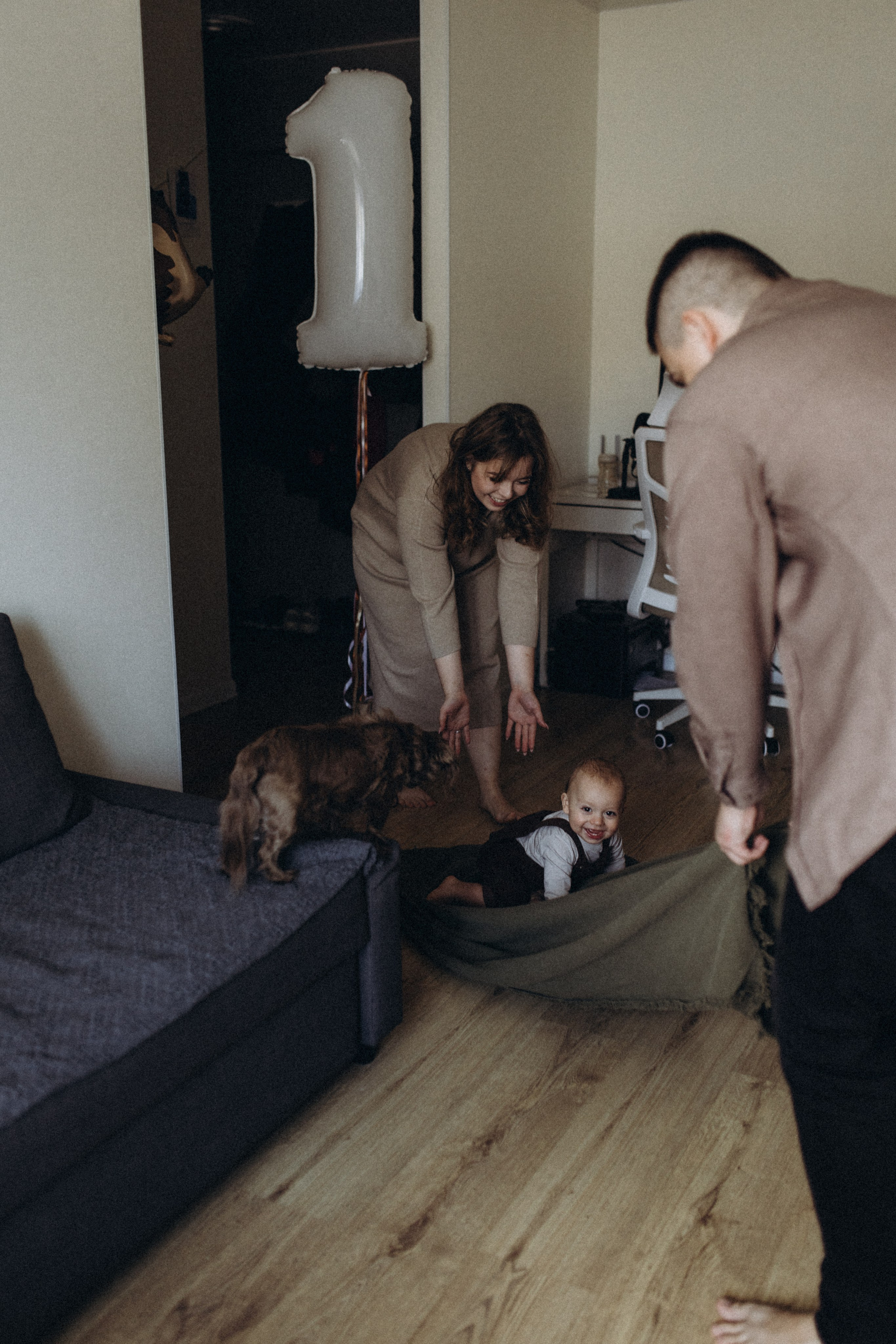 Годовасие Мишеньки. Семейный фотограф в Москве и Люберцах Юлия Гуськова