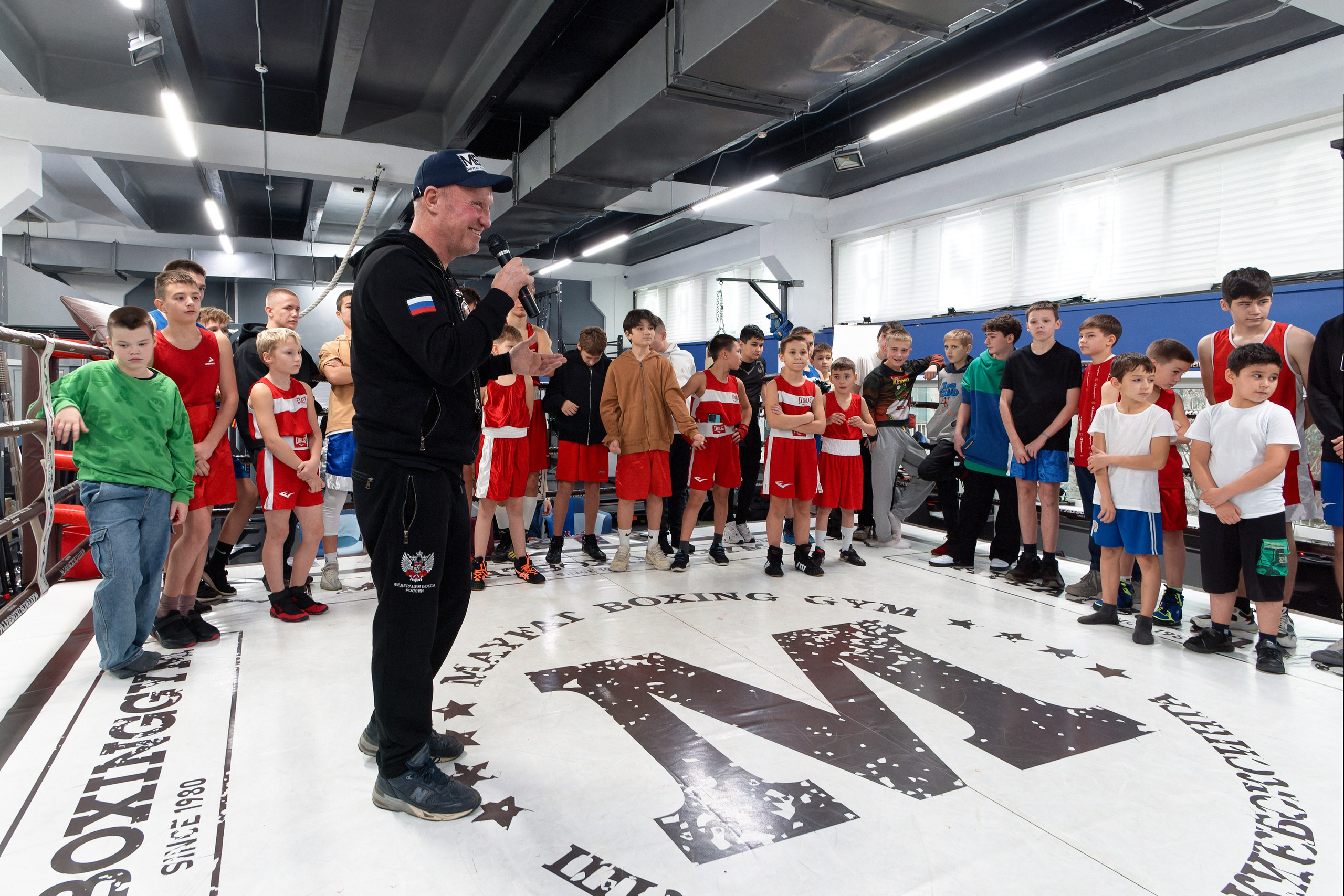«Открытый ринг» в школе бокса Сергея Майфата. Зеленоград, 12.11.2023 г. Фотограф Никифоров-Гордеев Сергей. Москва и МО