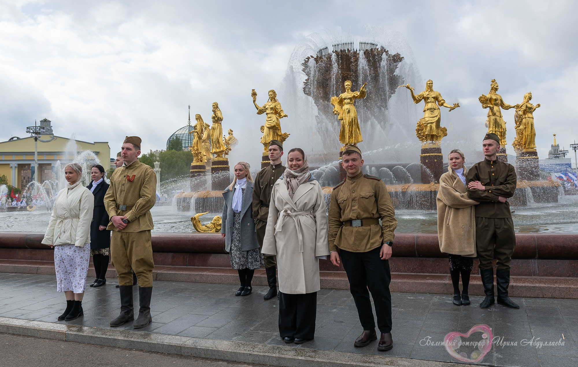 Флешмоб 9 мая Вальс победы ВДНХ
