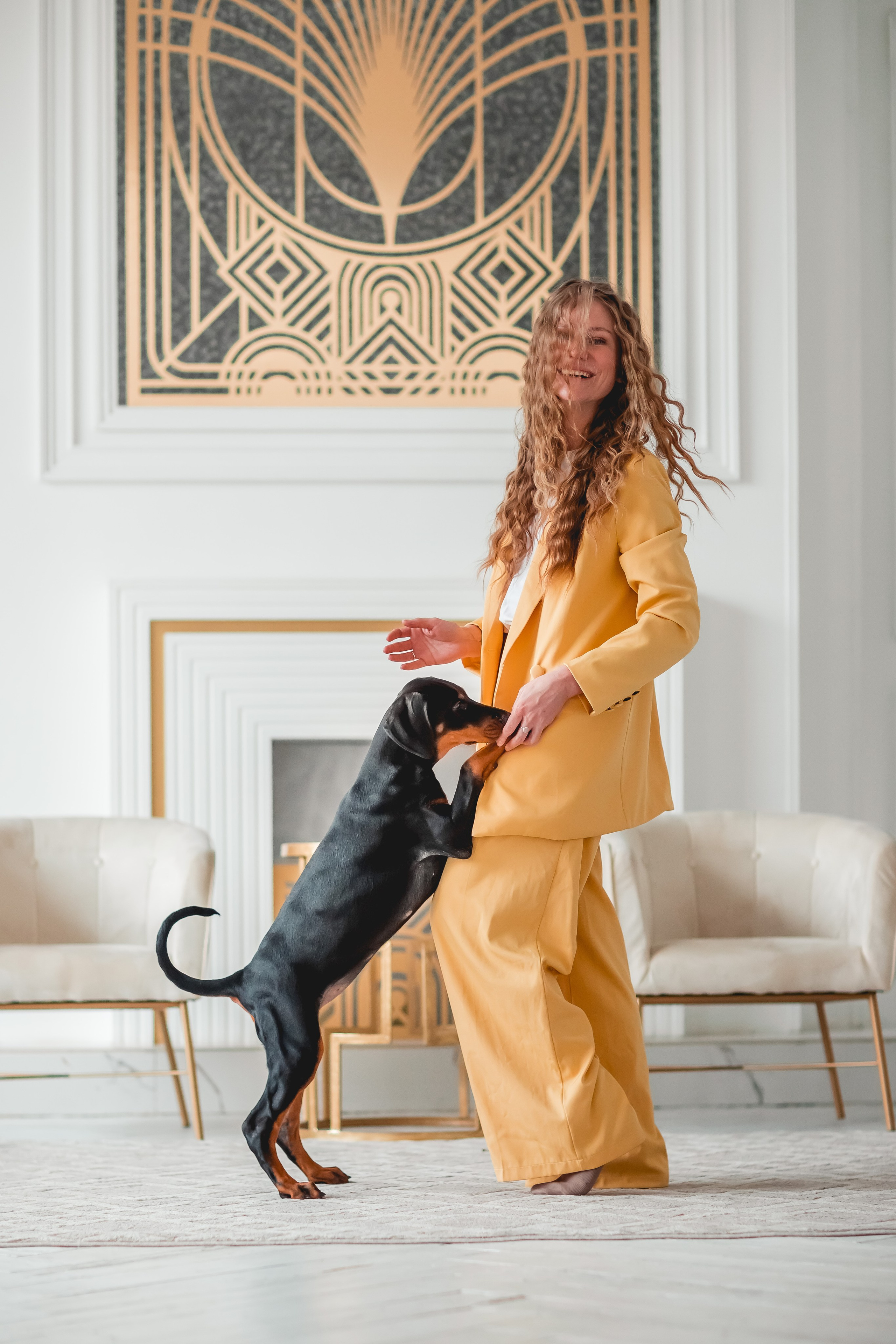 Жанна и Тера. Семейный фотограф анималист Мария Крючкова