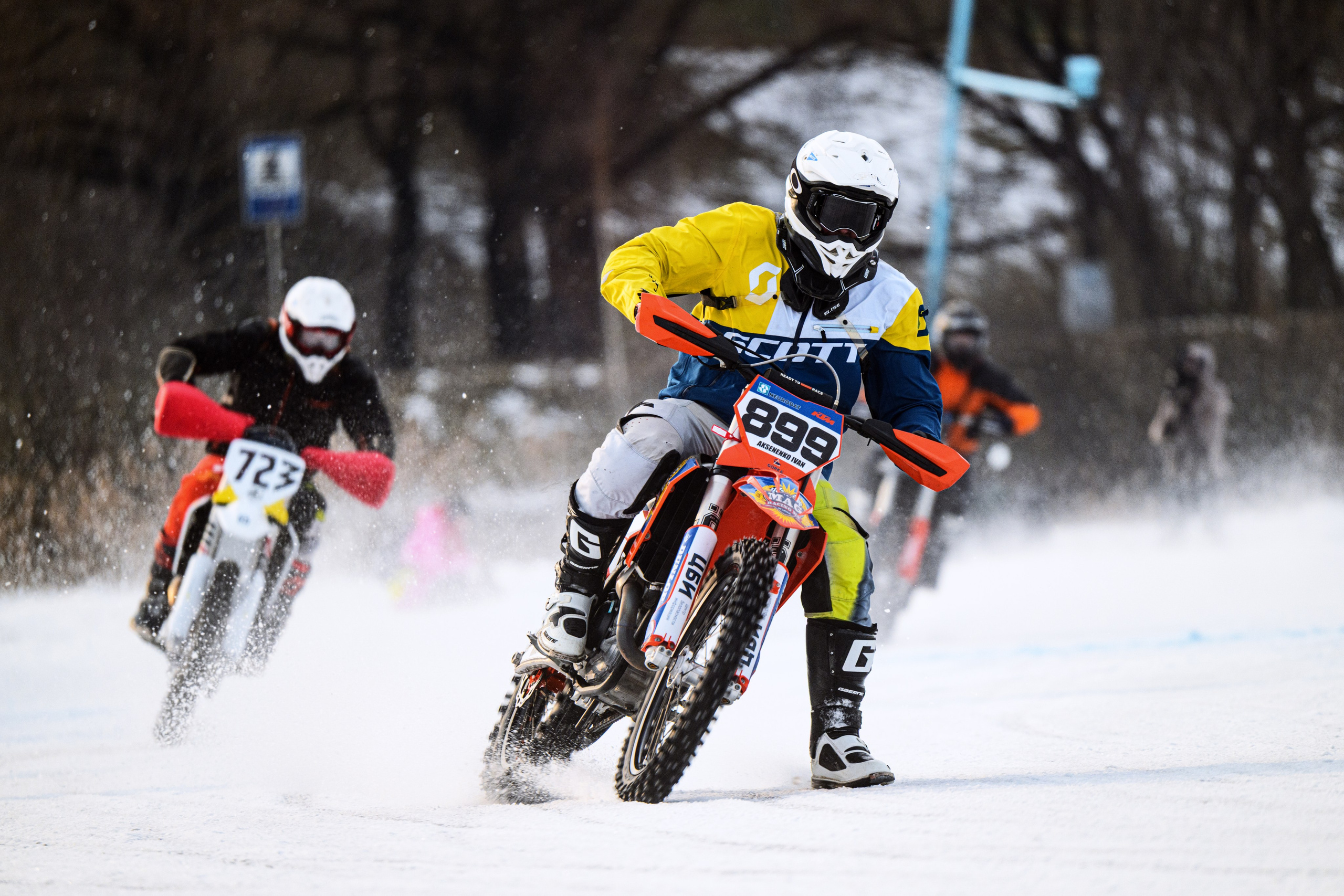 КУБОК МФР по мотокроссу на льду MX-SPEEDWAY, Анархия Рейсинг, Анатолий Ушаков, Мотокросс, Спидвей, Мотогонки, фотограф Антон Медведев, icoguar, Крылатское