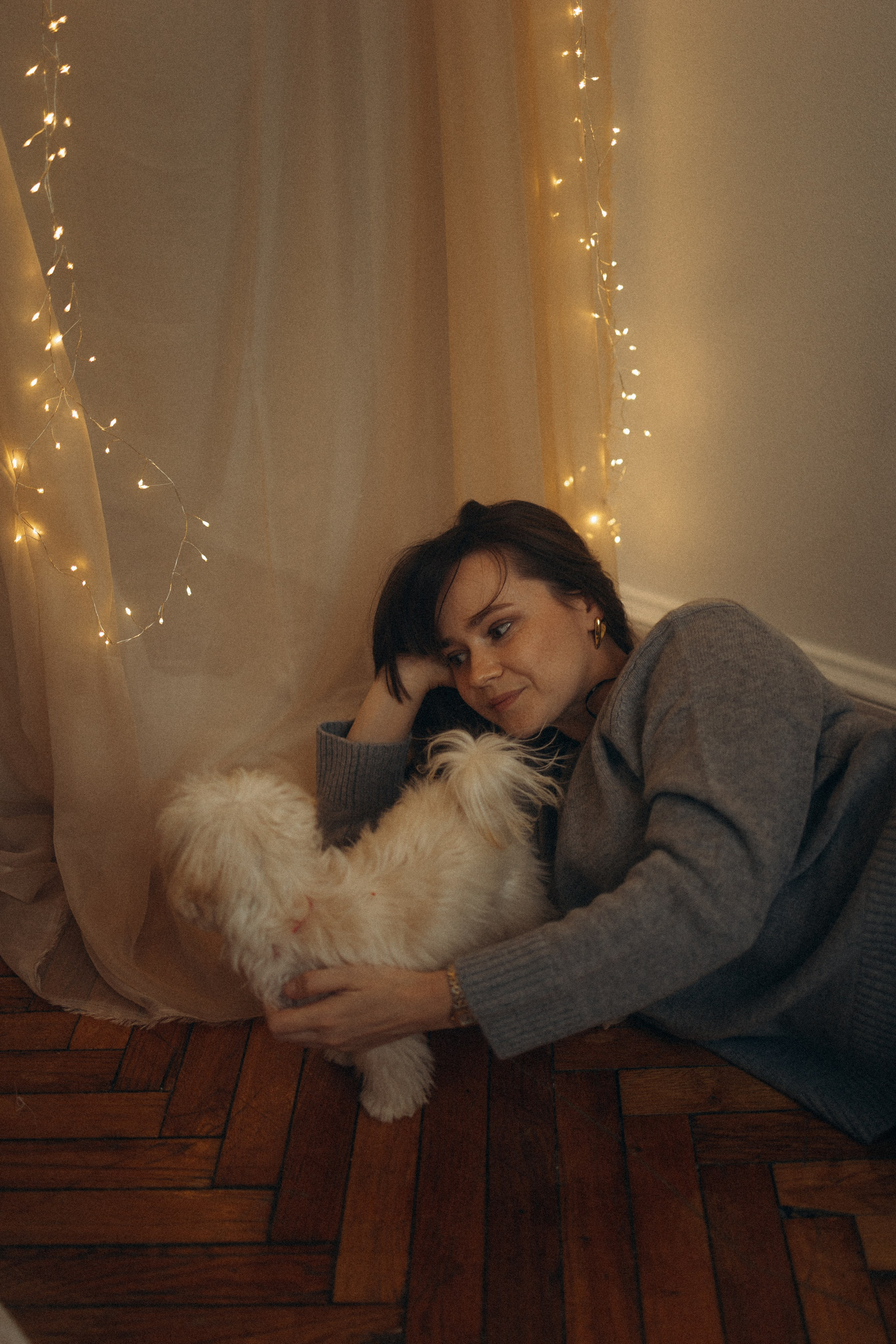 Оля и Бри. Фотораф — анималист Мария Шистка