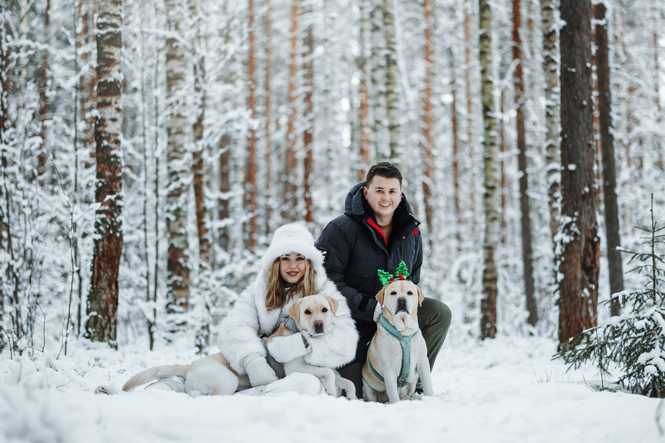 Ребята и их хвостатая семейка. Фотограф — Анималист | Санкт-Петербург