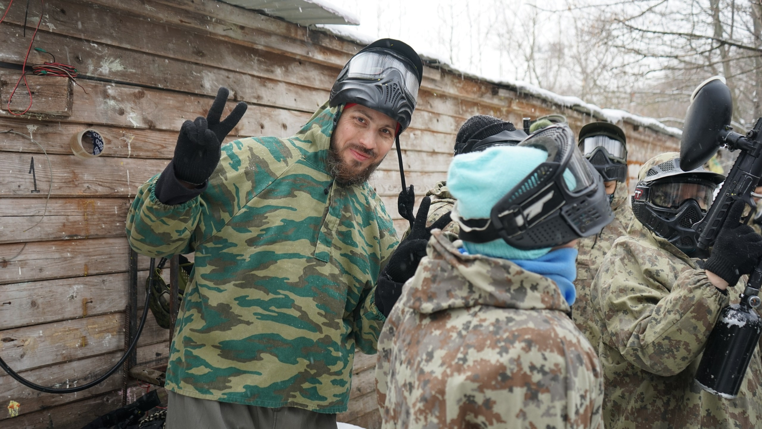 Пейнтбол + шашлыки | 21.02.2021. Галерея Фантим