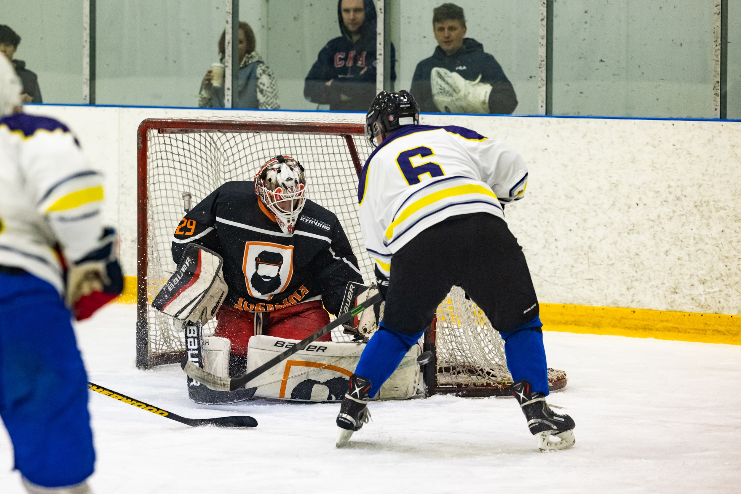 ХК Бульдозер — ХК Добрыня. Фотограф Александр Заломаев