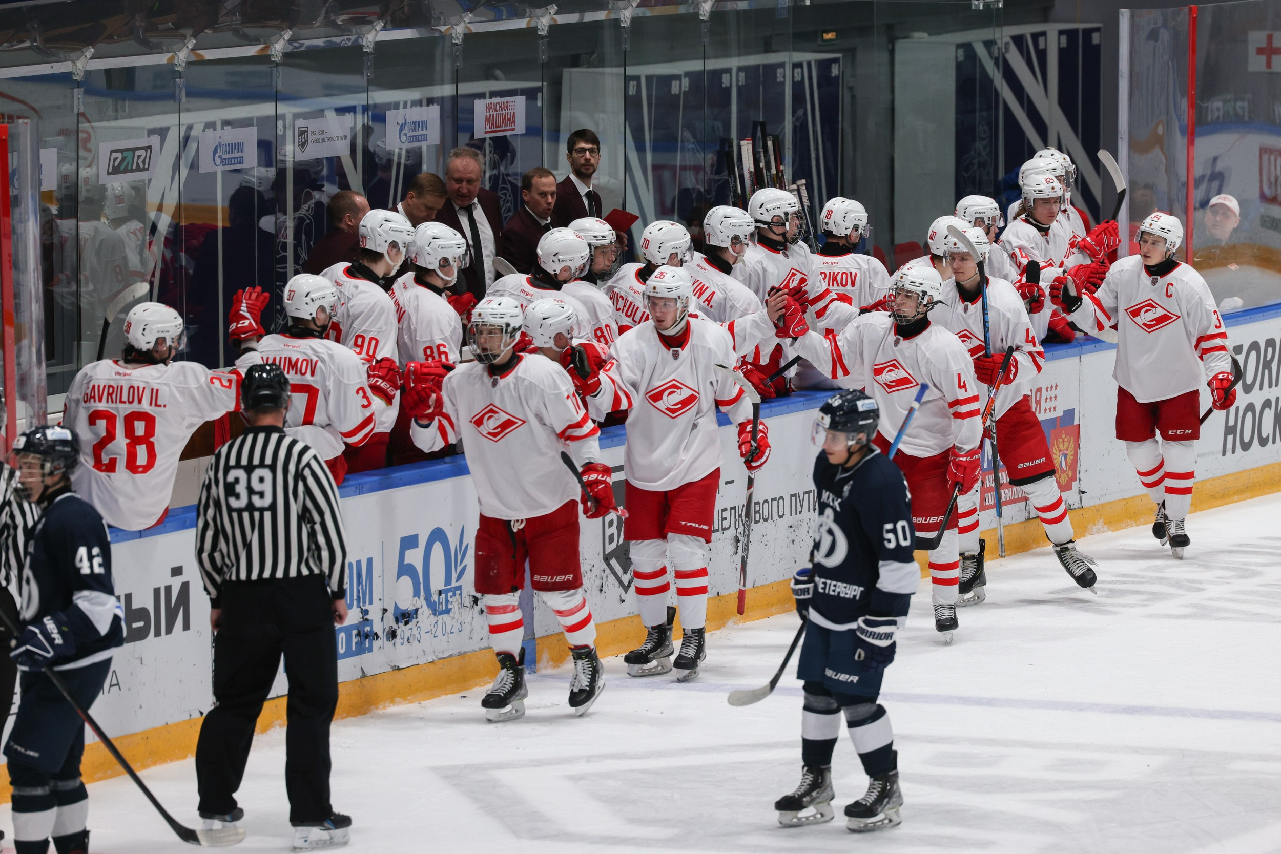 МХК Динамо — МХК Спартак. Фотограф Александр Заломаев