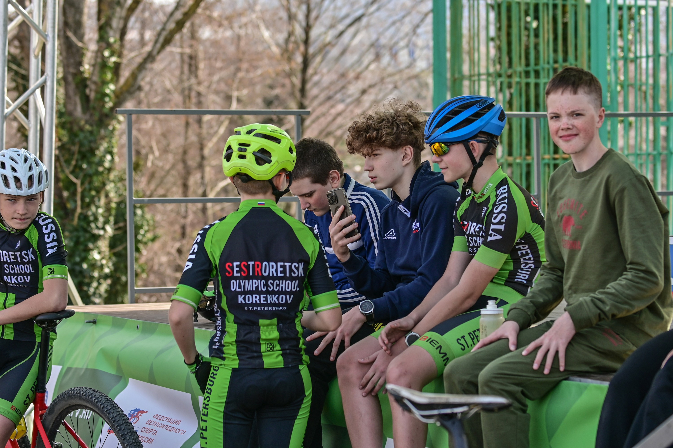 Маунтинбайк, кросс-кантри в Архипо-Осиповке 16 марта 2025. Спортивный фотограф, фотожурналист Павел Ларькин