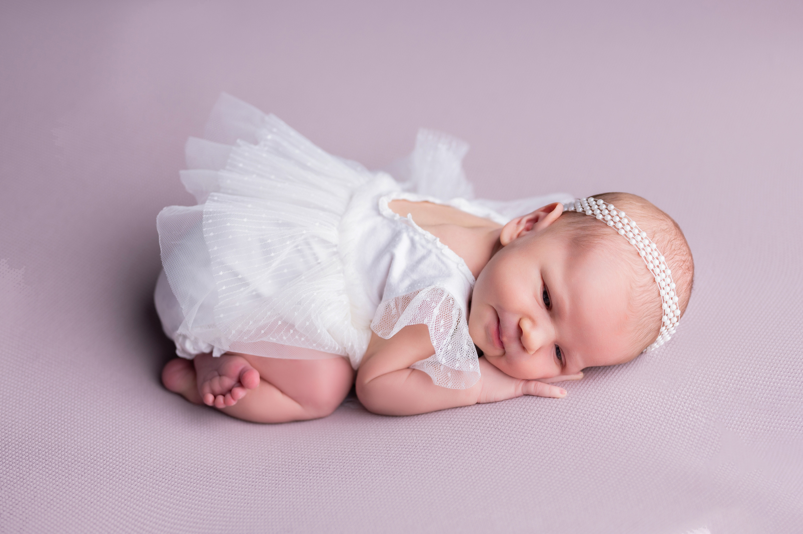 фотосессия новорожденной девочки спб