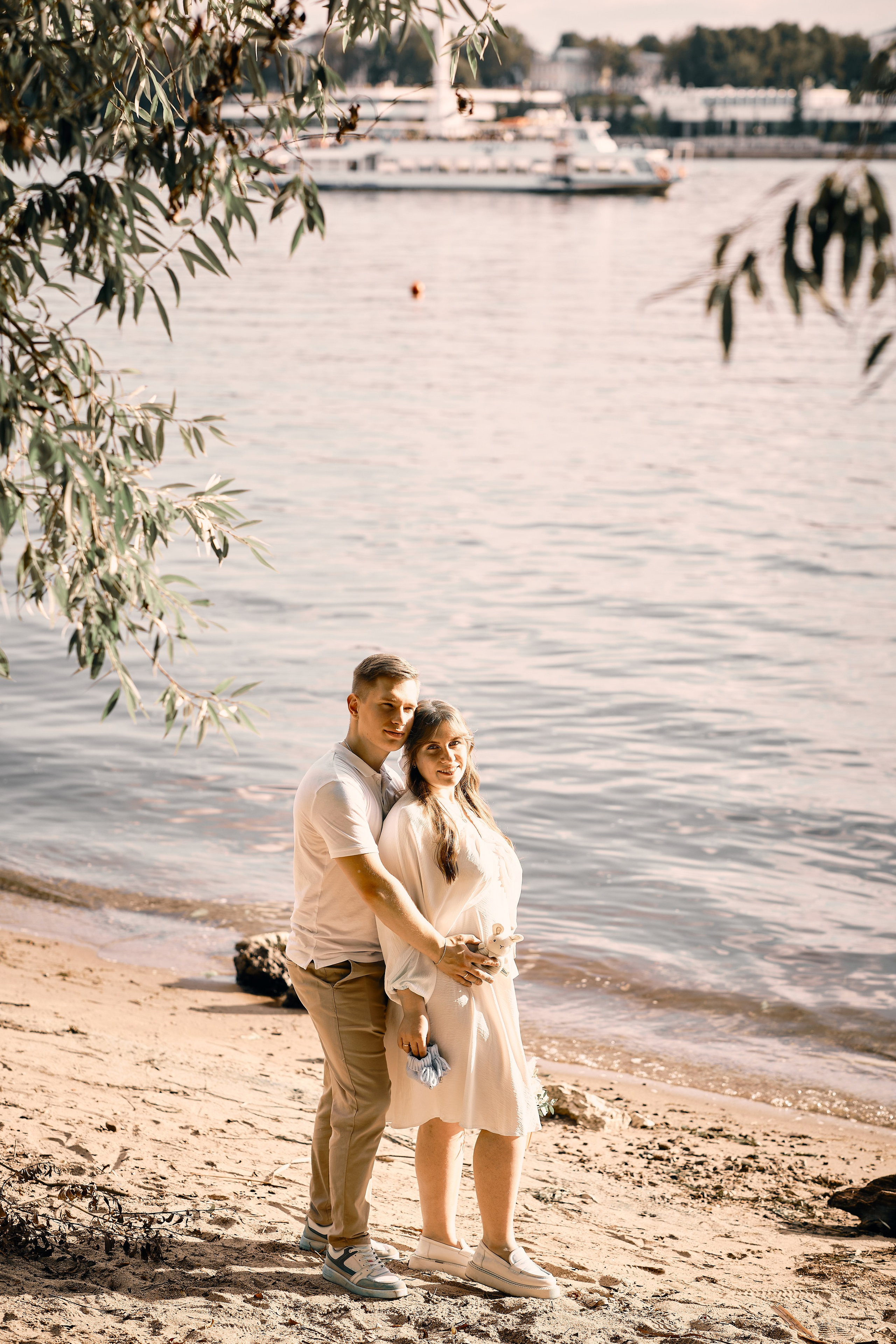 Прогулка по берегу Волги. Семейный и детский фотограф в Ярославле Юлия Галашина