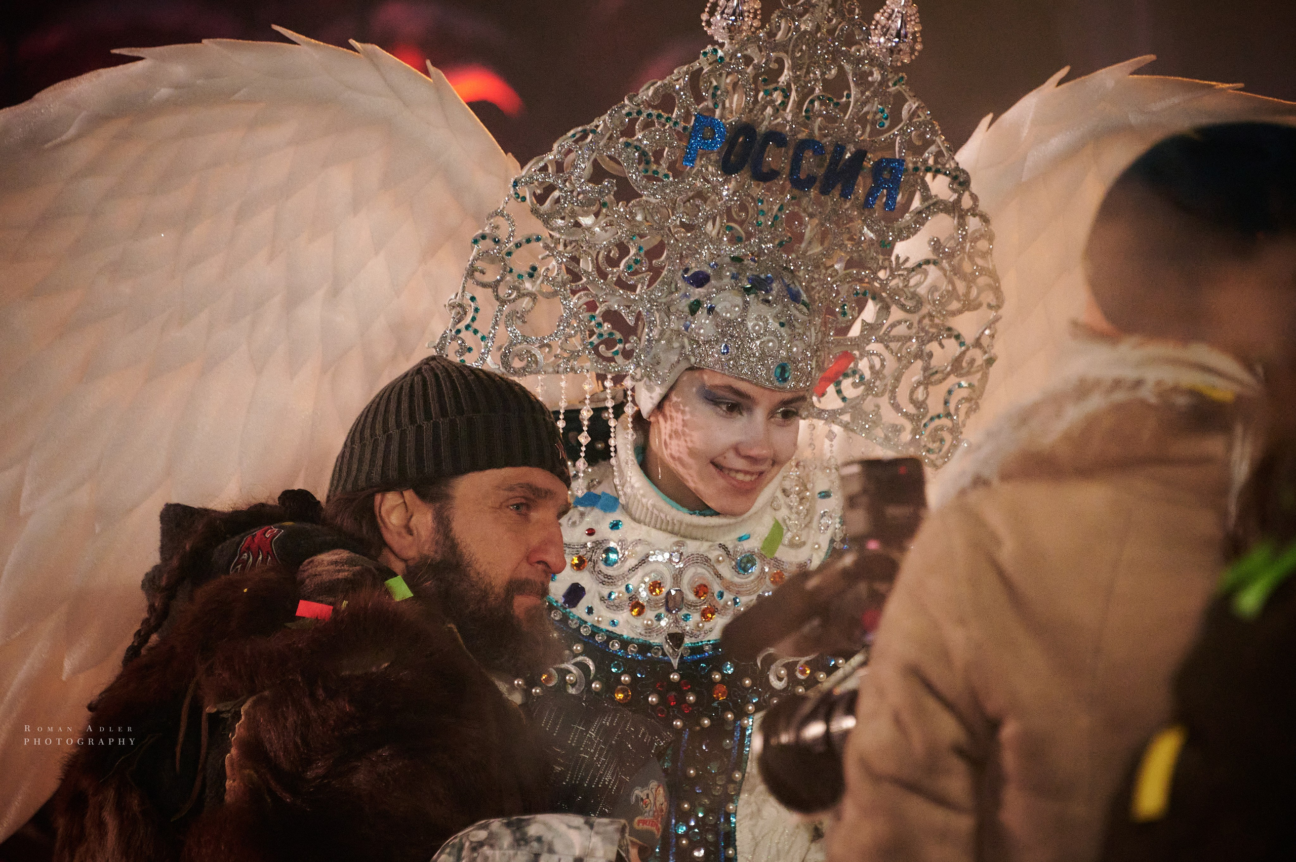 Новогодняя сказка от Ночных волков. Фотограф Роман Адлер