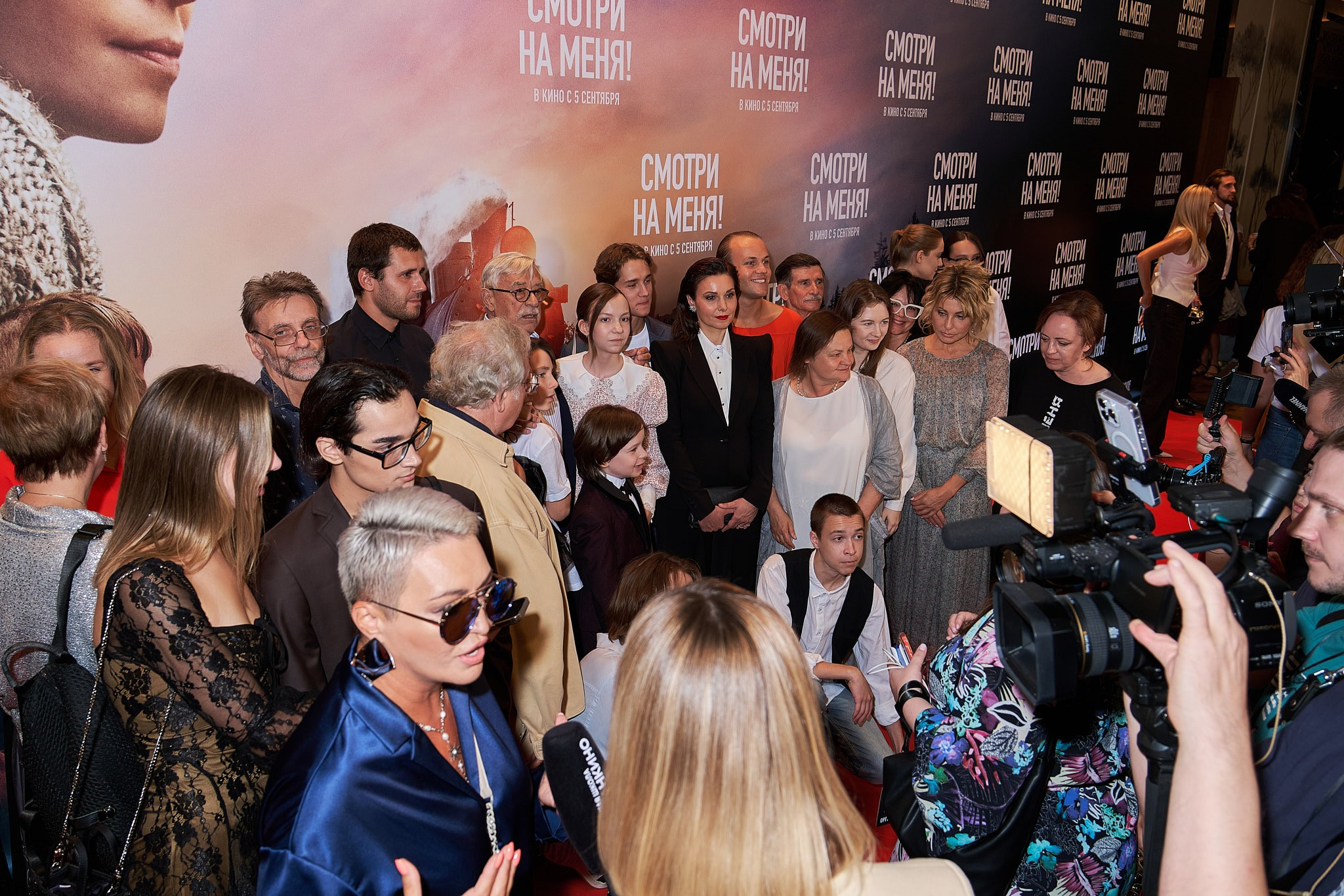 Премьера фильма «Смотри на меня». Организация фото/видео съемки, Москва