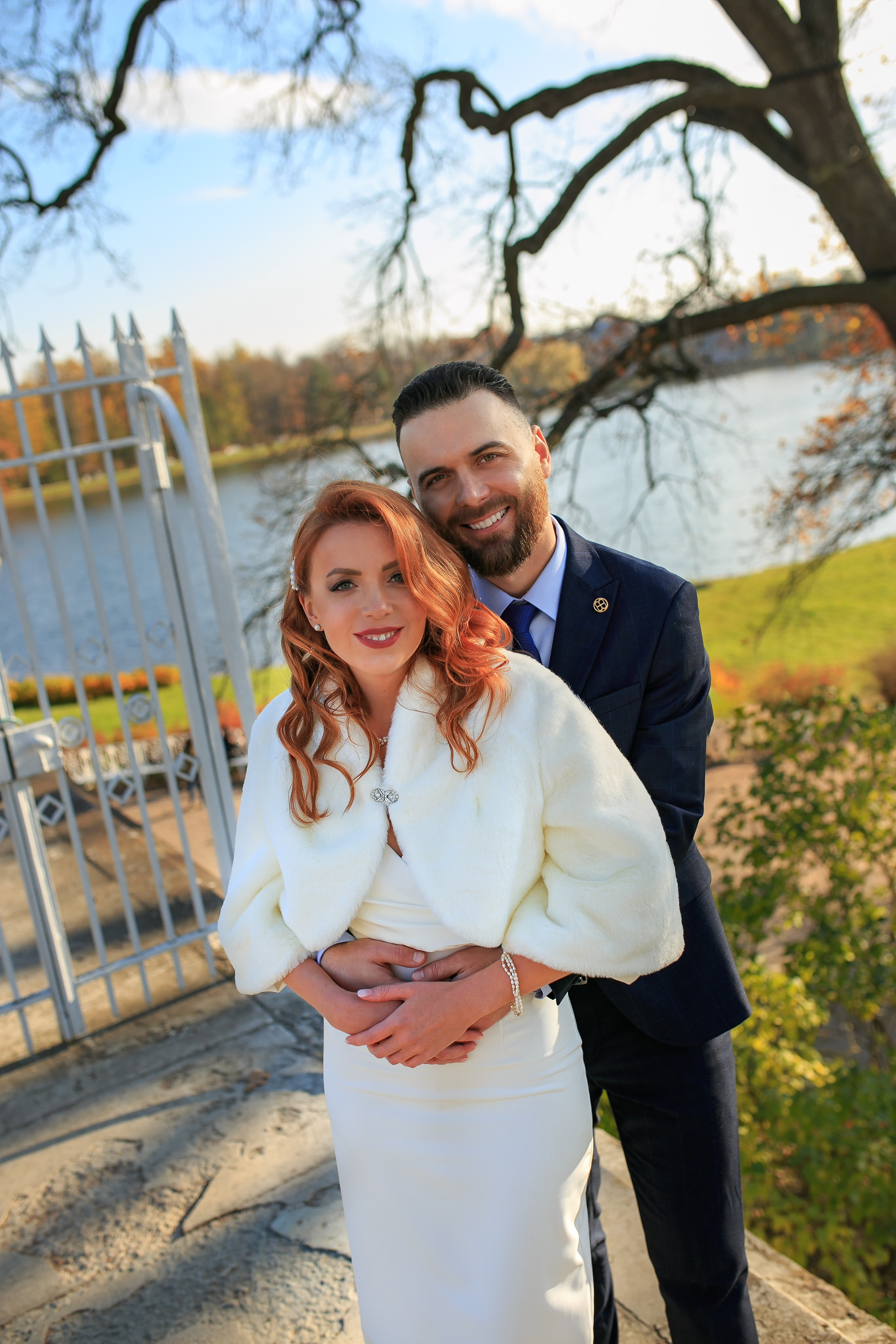 Свадебная сьемка в Пушкине. Свадебный и Репортажный фотограф в Санкт-Петербурге