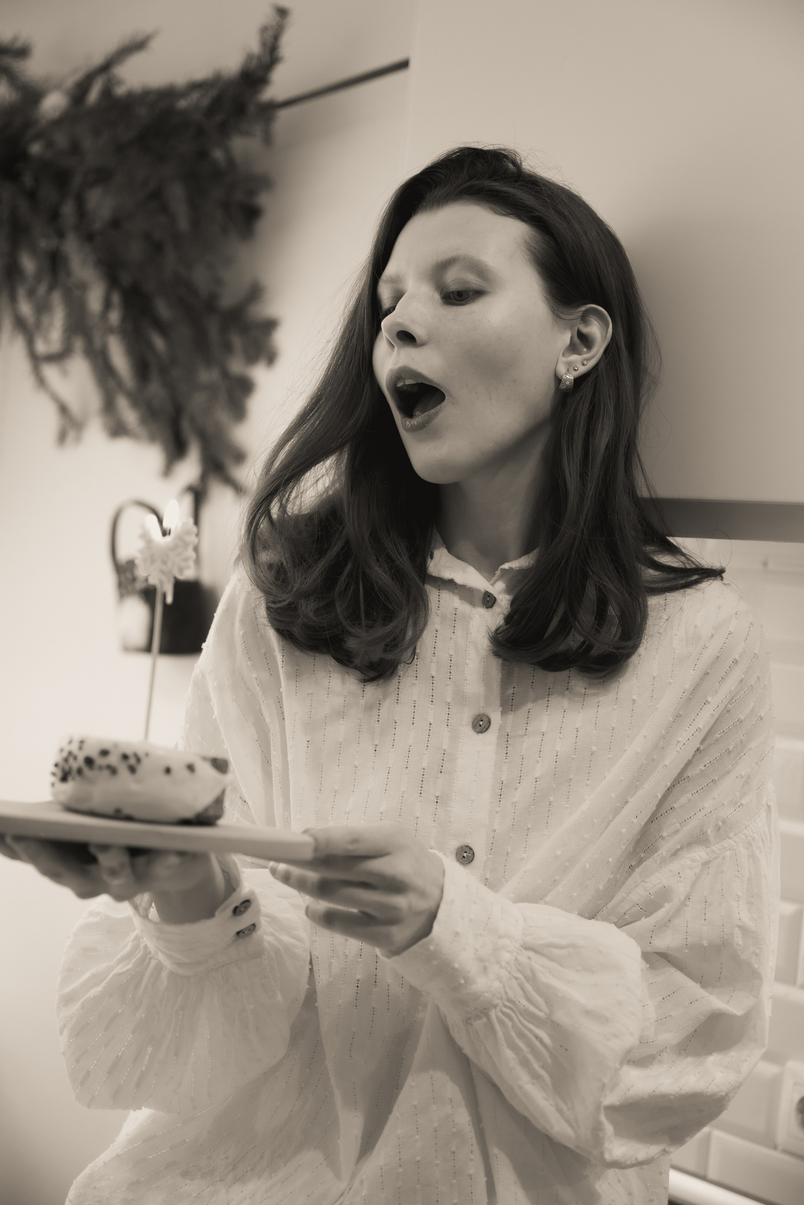 Домашняя фотосессия к дню рождения. Фотограф Ксения Огородова портфолио