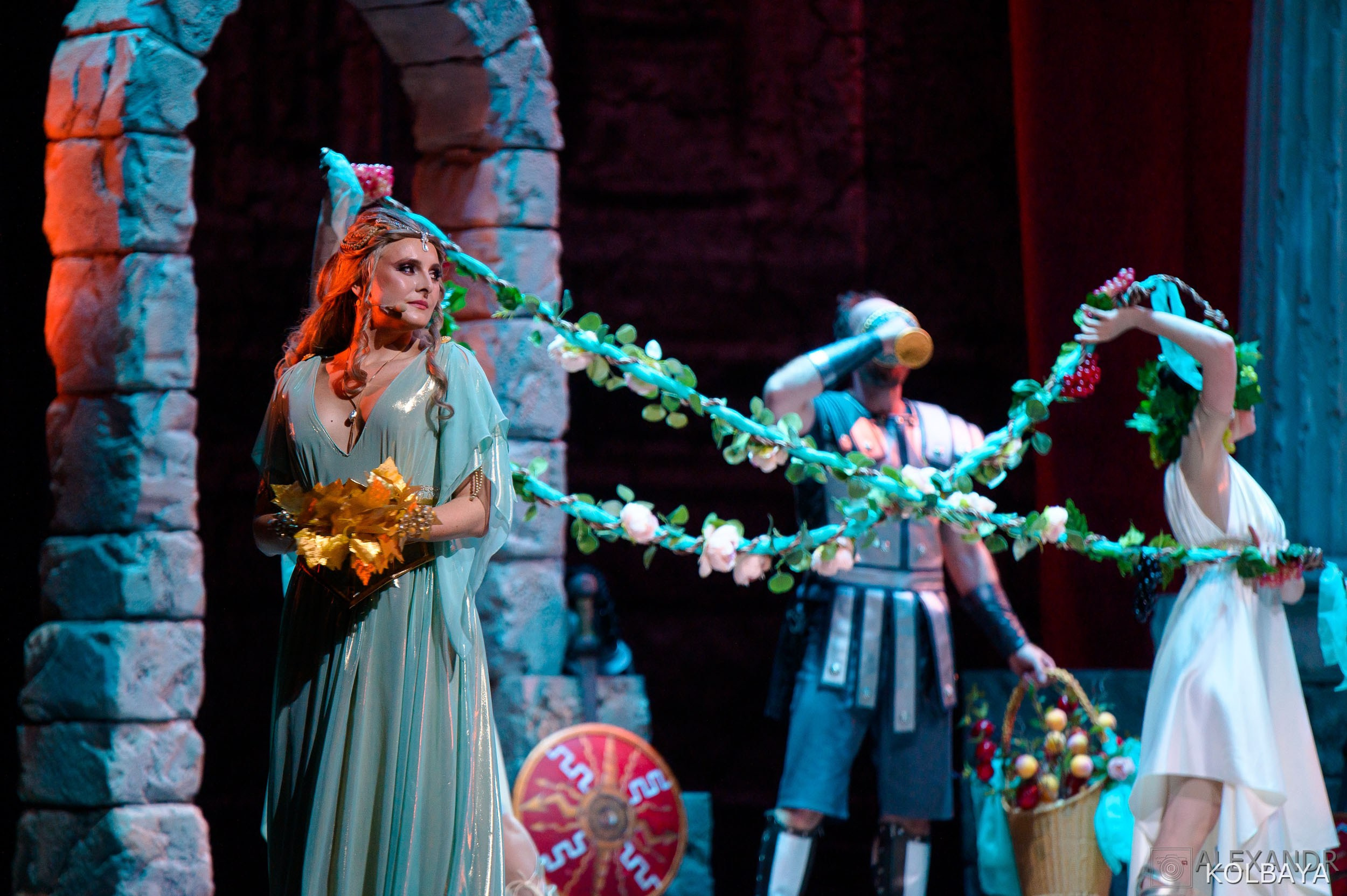 Фоторепортаж со спектакля Гладиатор в Театре Терезы Дуровой. Концертный и театральный репортажный фотограф в Москве Александр Колбая