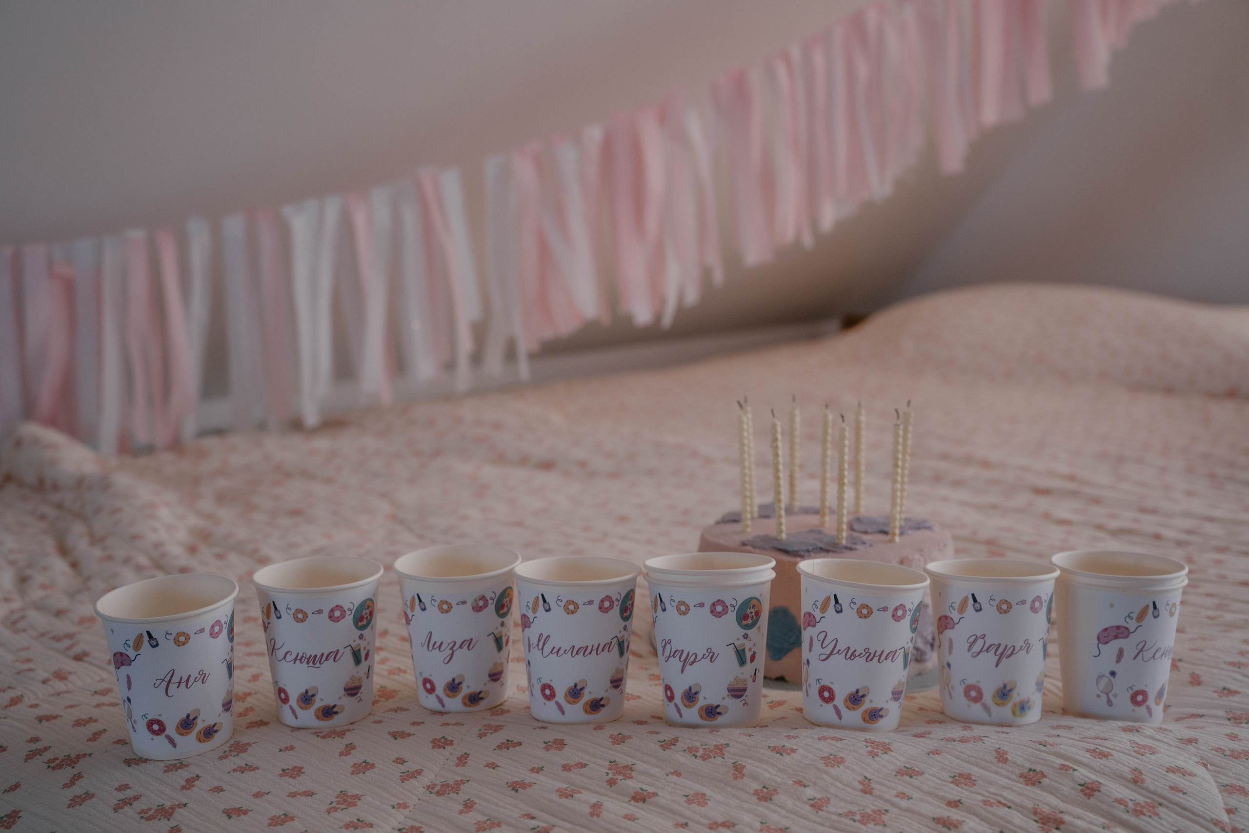 Пижамная вечеринка Варе 9 лет. Свадебный и семейный фотограф в Воронеже Анастасия Бойко