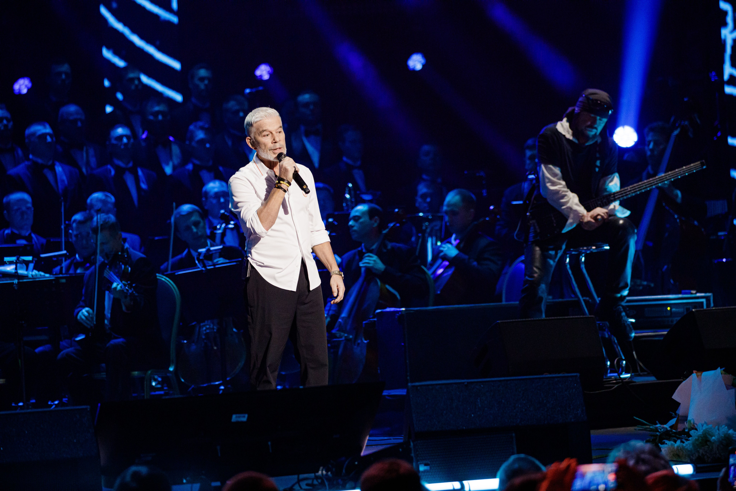 Концертное. ЧБ Фотограф Ольга Лесли