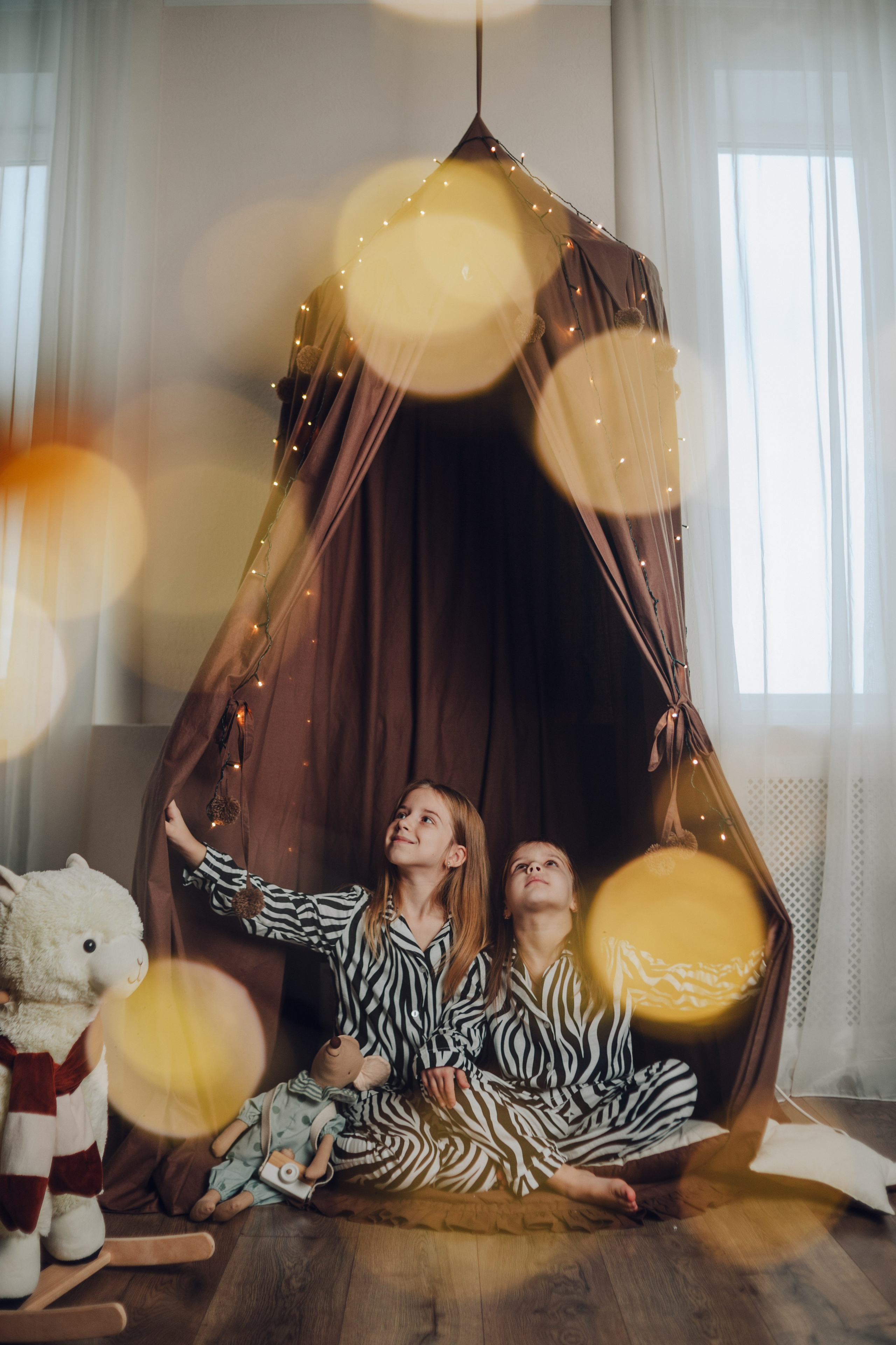 Оля и ее доченьки. Фотограф Брянск