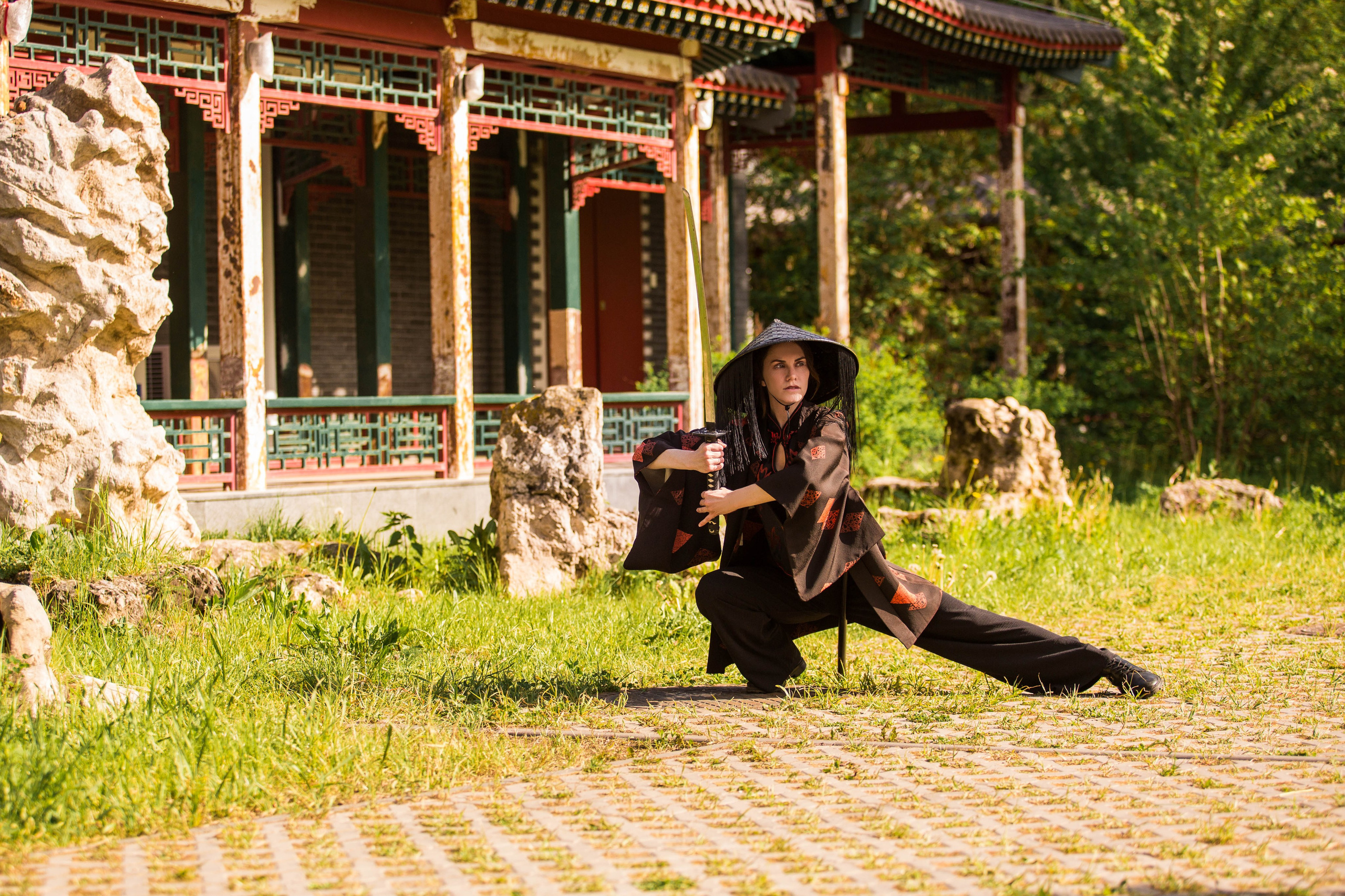 Парк Хуамин в Москве и фотосессия в китайском стиле. Семейный и детский фотограф в Москве Мария Быкова
