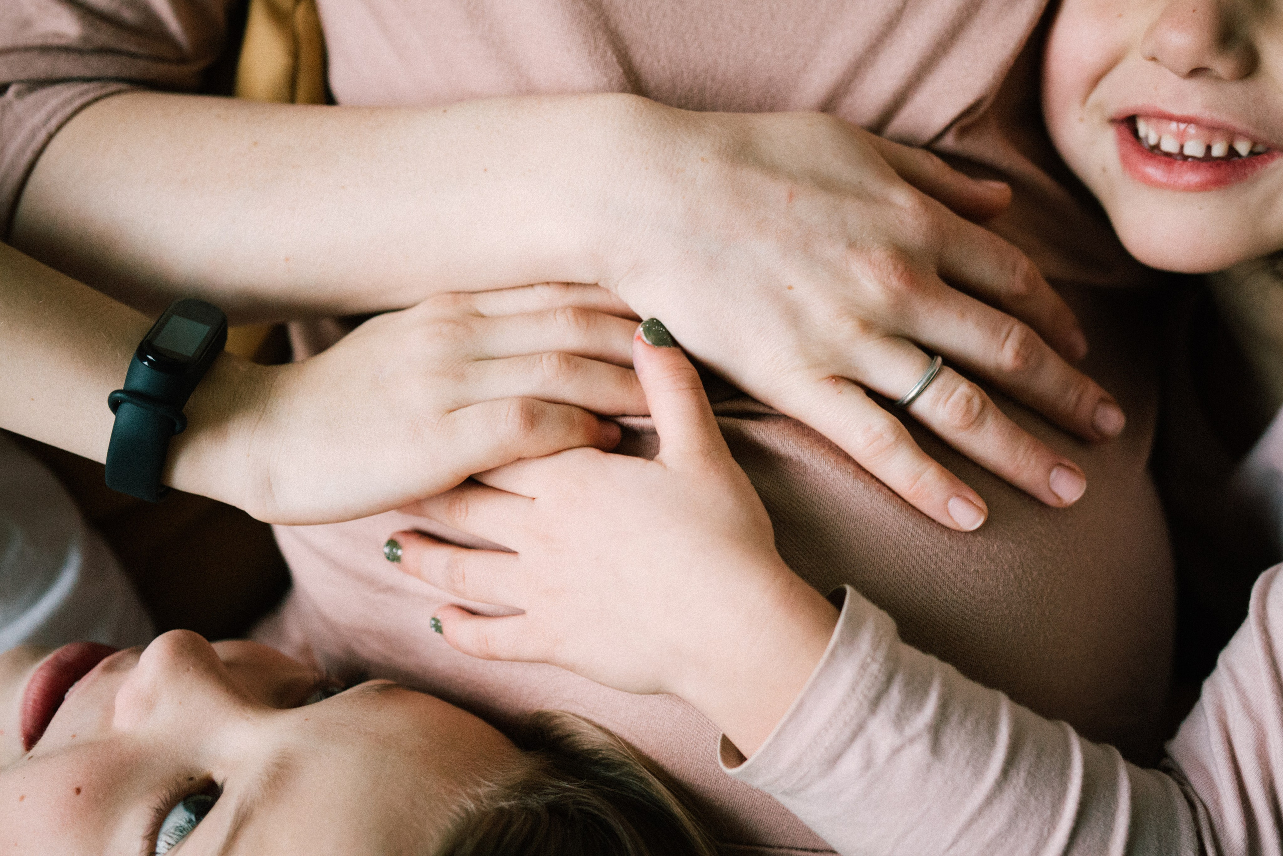 Домашняя семейная фотосессия. Фотограф Лебедева Наталья