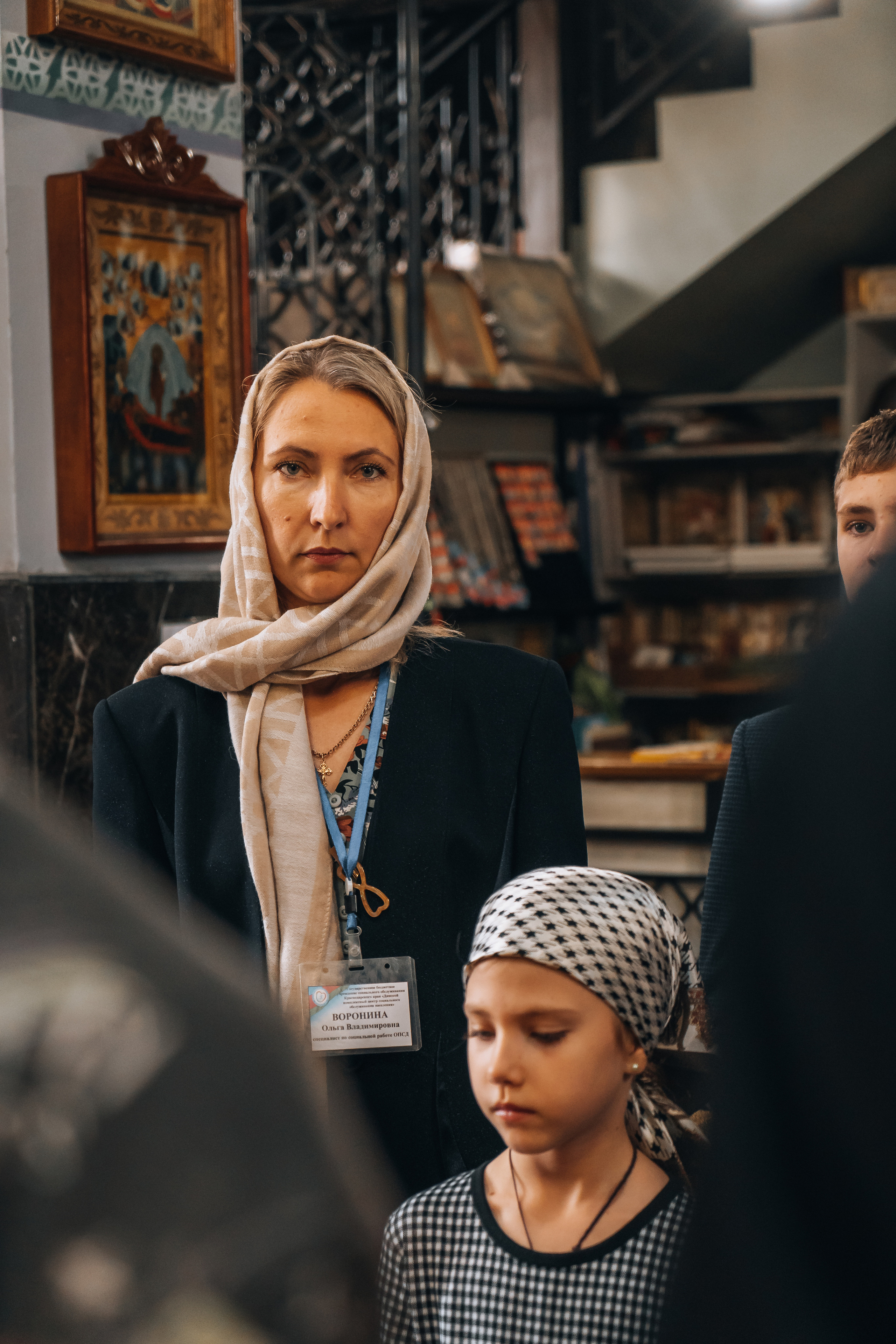 Молебен на начало нового учебного года. Новотитаровский Дом культуры