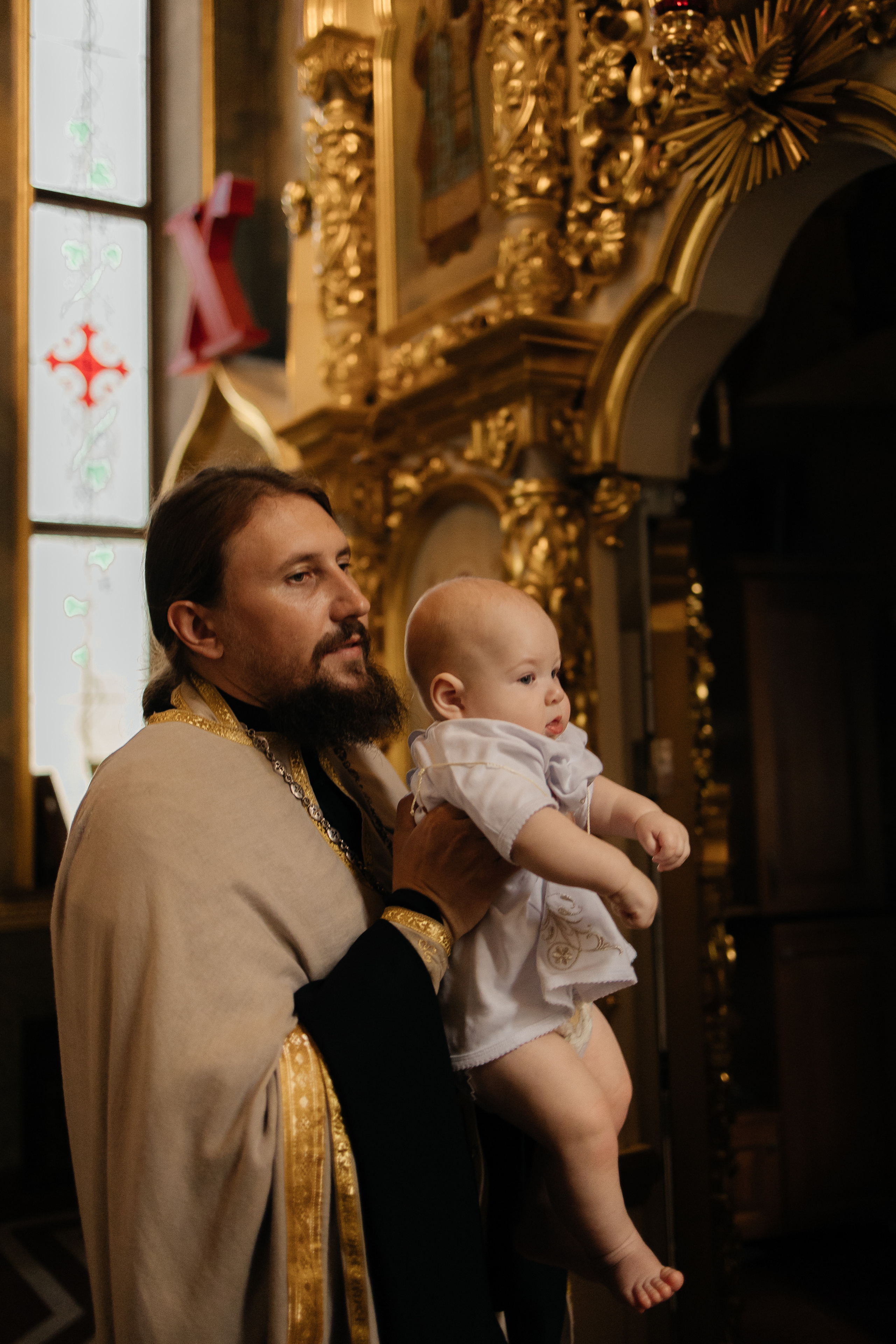 Таинство Крещения Александра. Семейный фотограф в Краснодаре Храмова Анна