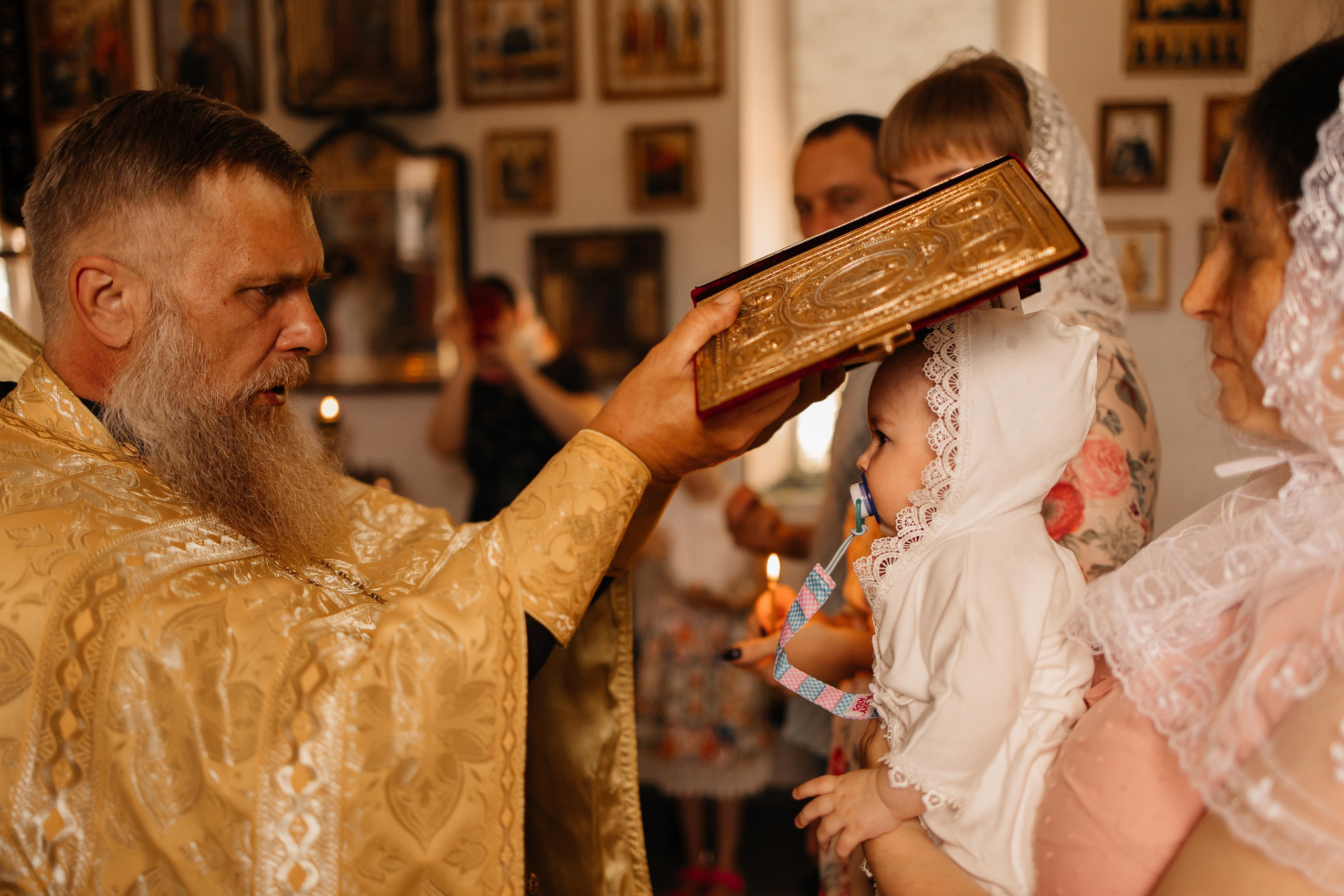 Таинство Крещения Полины. Семейный фотограф в Краснодаре Храмова Анна