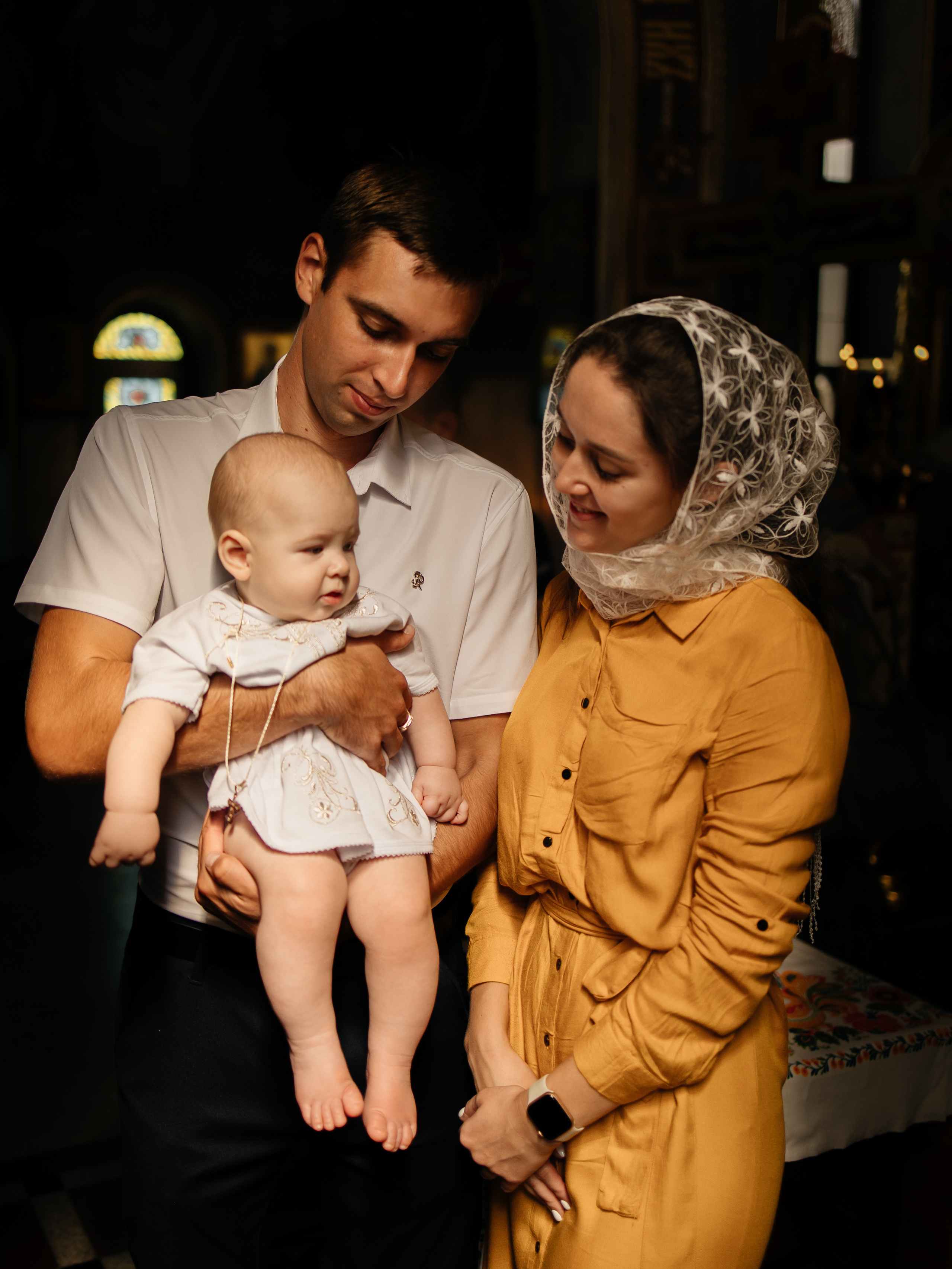 Таинство Крещения Александра. Семейный фотограф в Краснодаре Храмова Анна