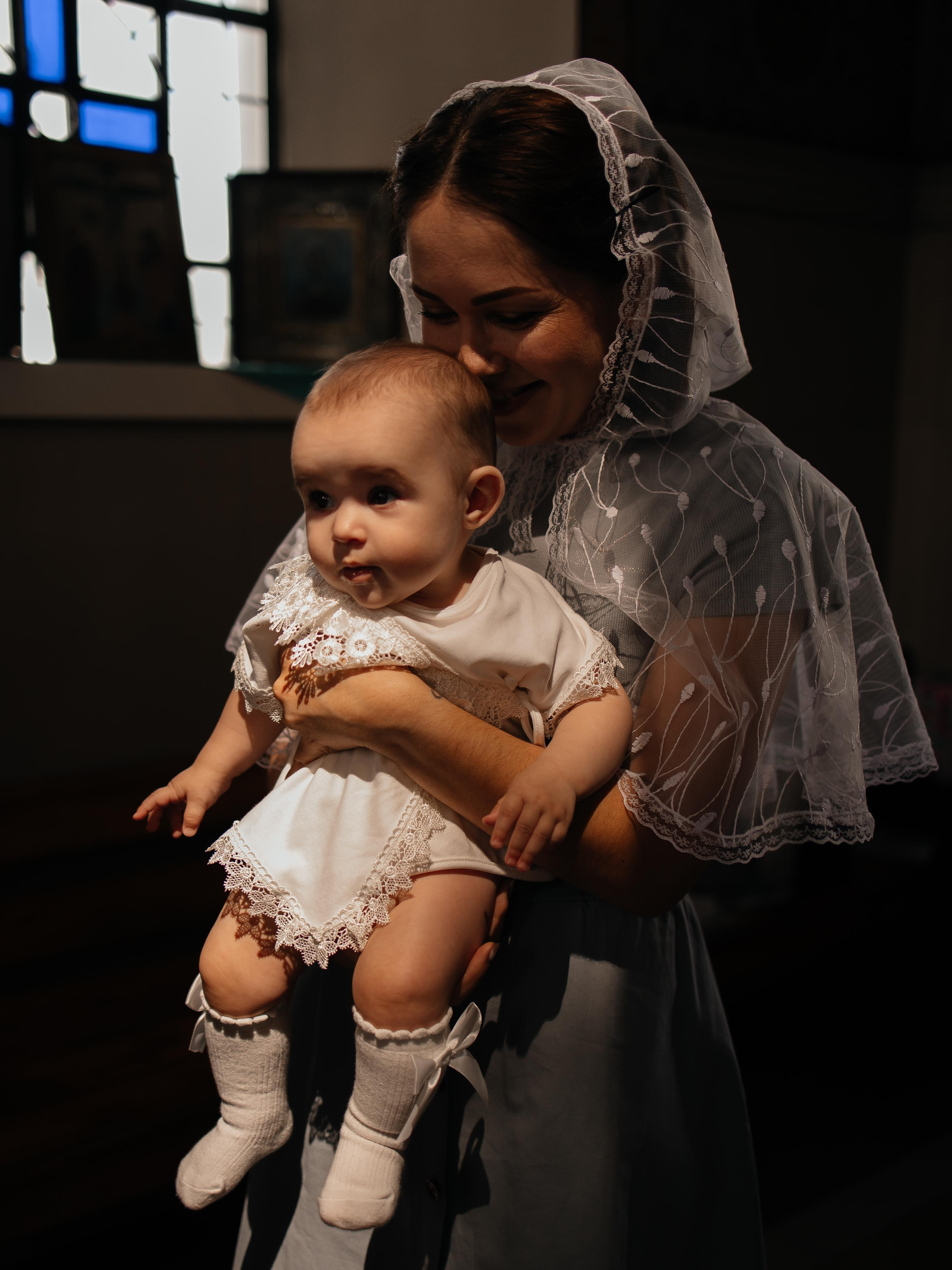 Таинство Крещения Арины. Семейный фотограф в Краснодаре Храмова Анна