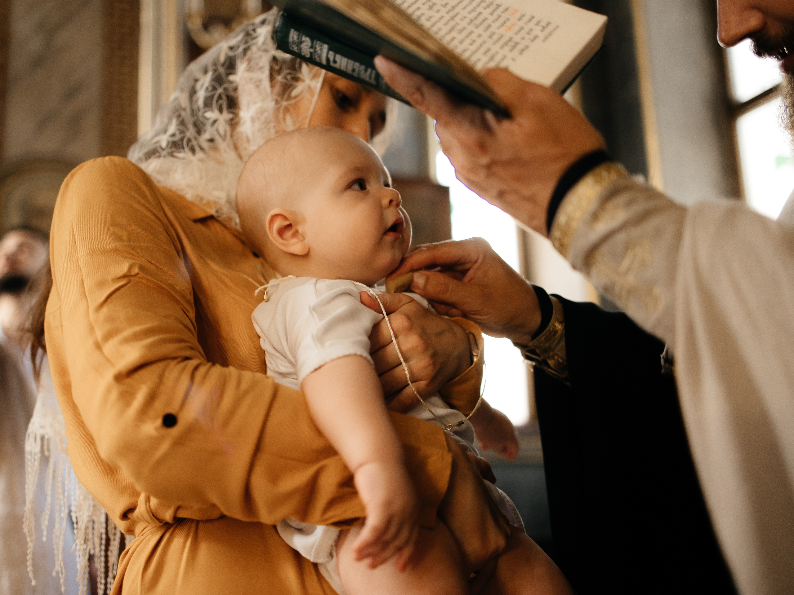 Таинство Крещения Александра. Семейный фотограф в Краснодаре Храмова Анна