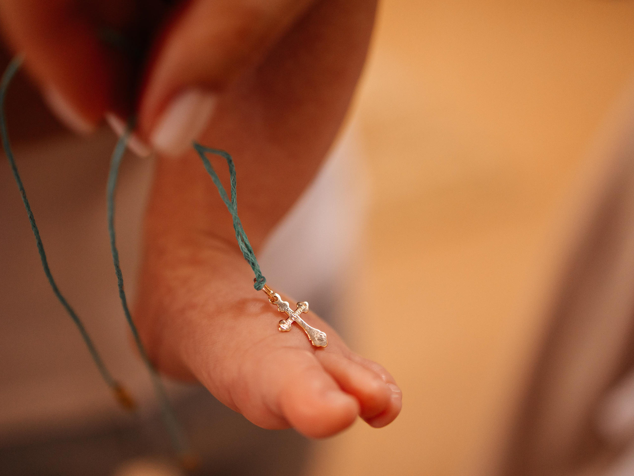 Таинство Крещения Агаты. Семейный фотограф в Краснодаре Храмова Анна