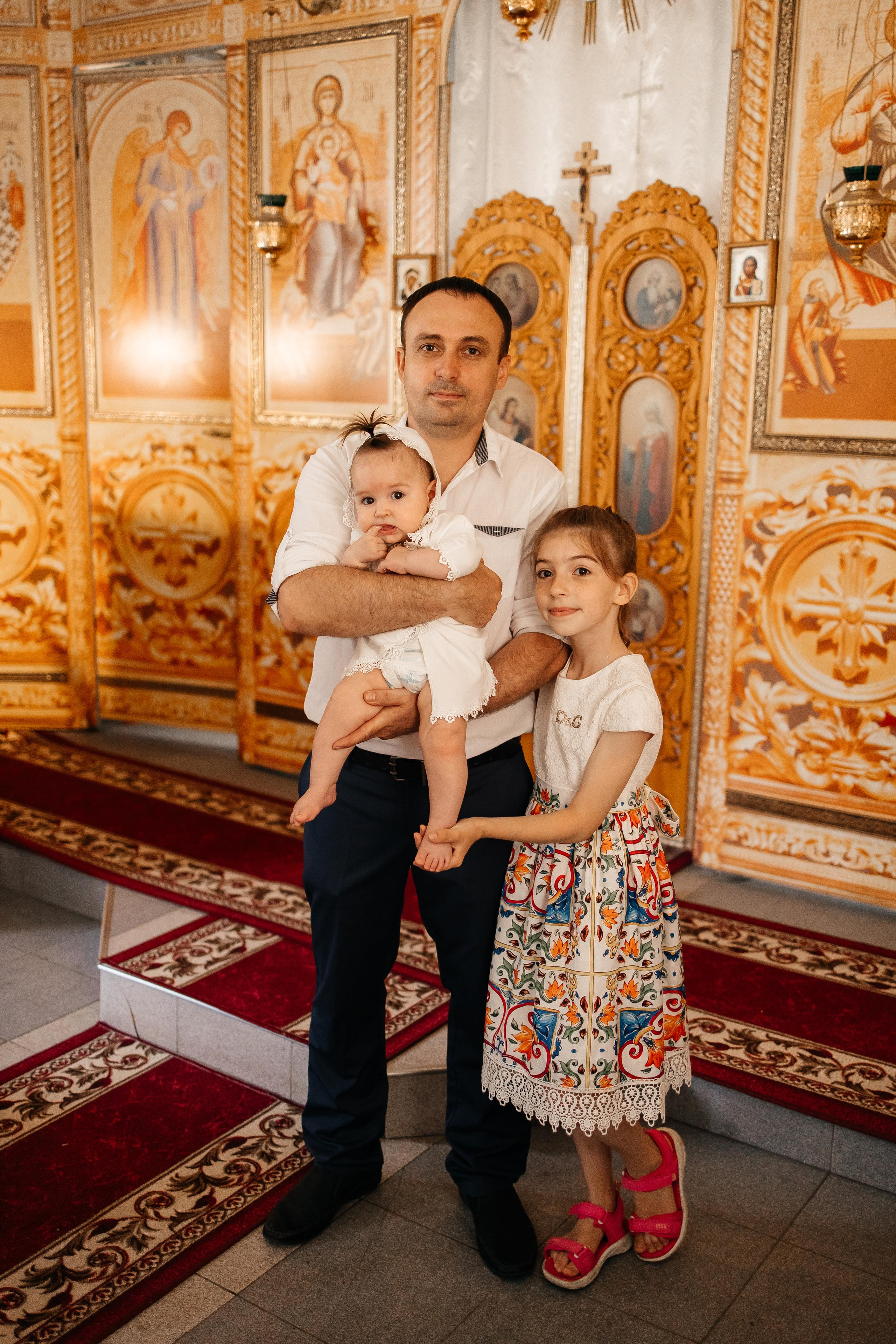 Таинство Крещения Полины. Семейный фотограф в Краснодаре Храмова Анна