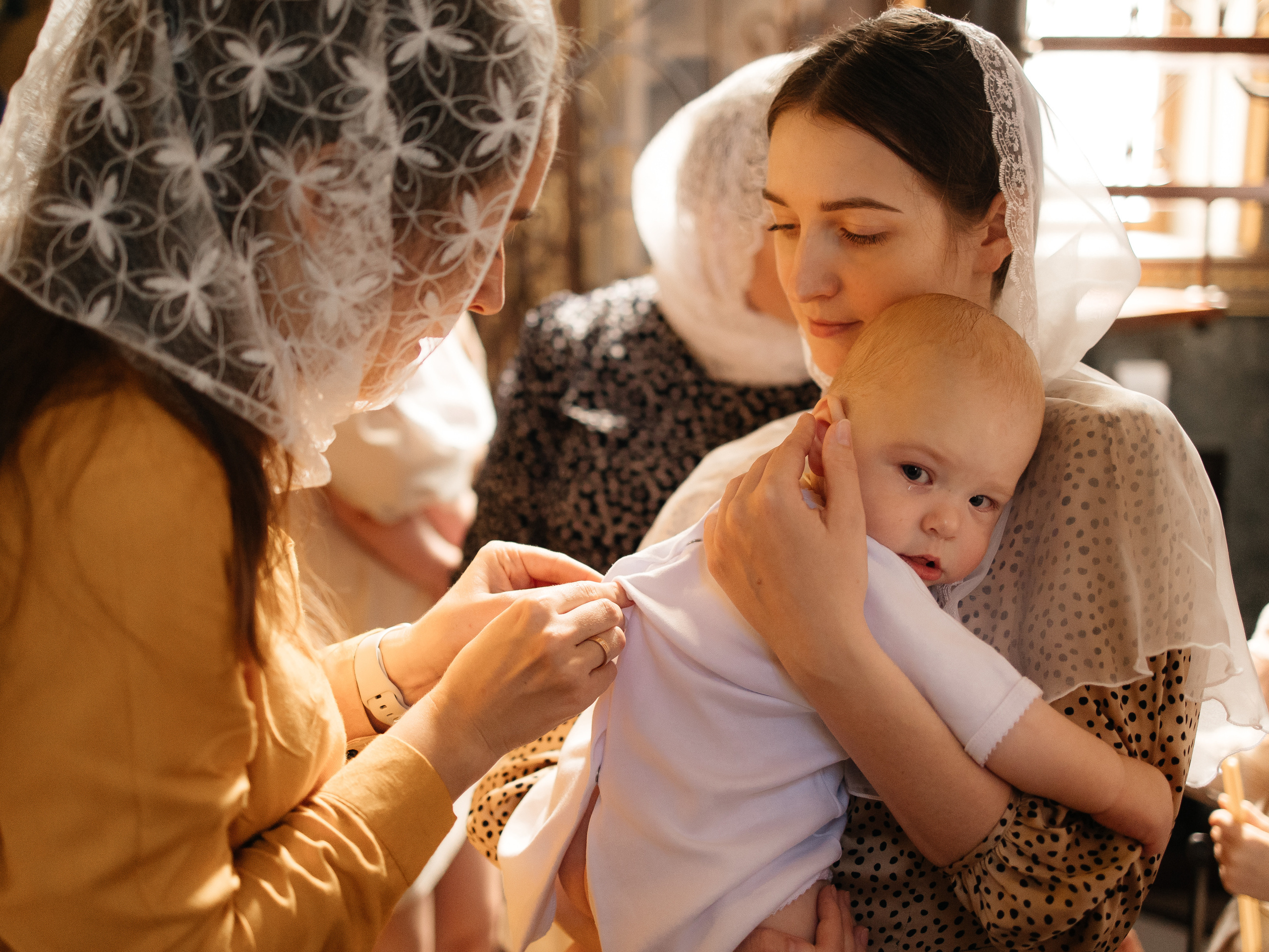 Таинство Крещения Александра. Семейный фотограф в Краснодаре Храмова Анна