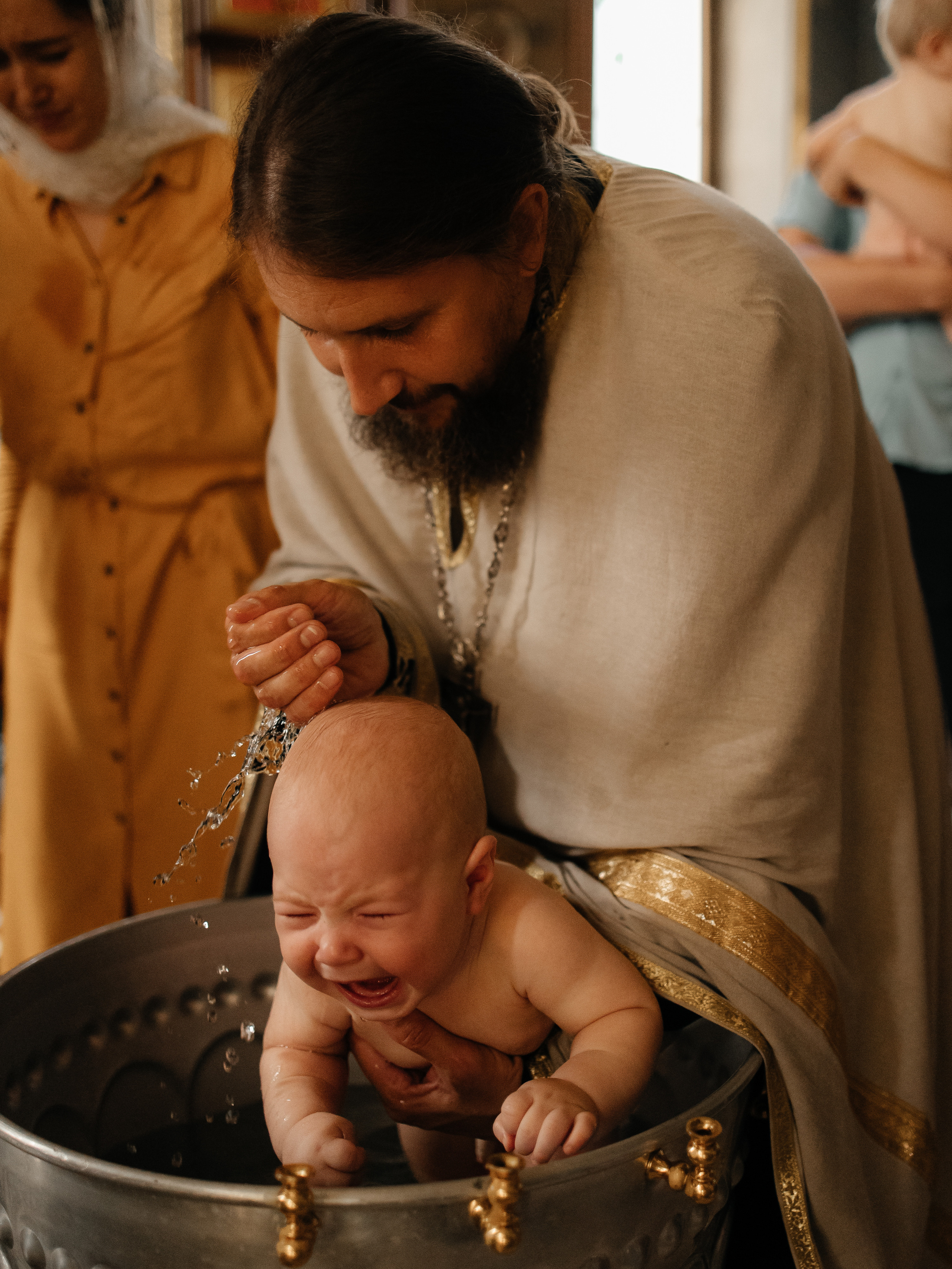 Таинство Крещения Александра. Семейный фотограф в Краснодаре Храмова Анна