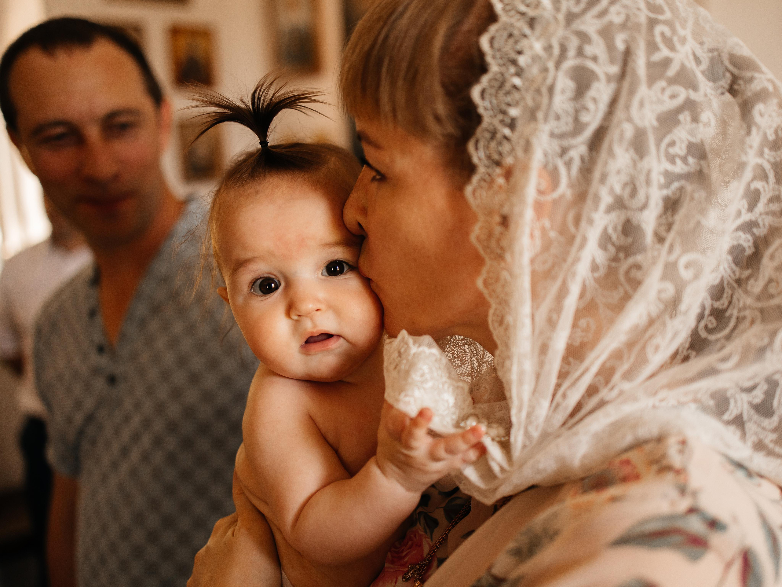 Таинство Крещения Полины. Семейный фотограф в Краснодаре Храмова Анна