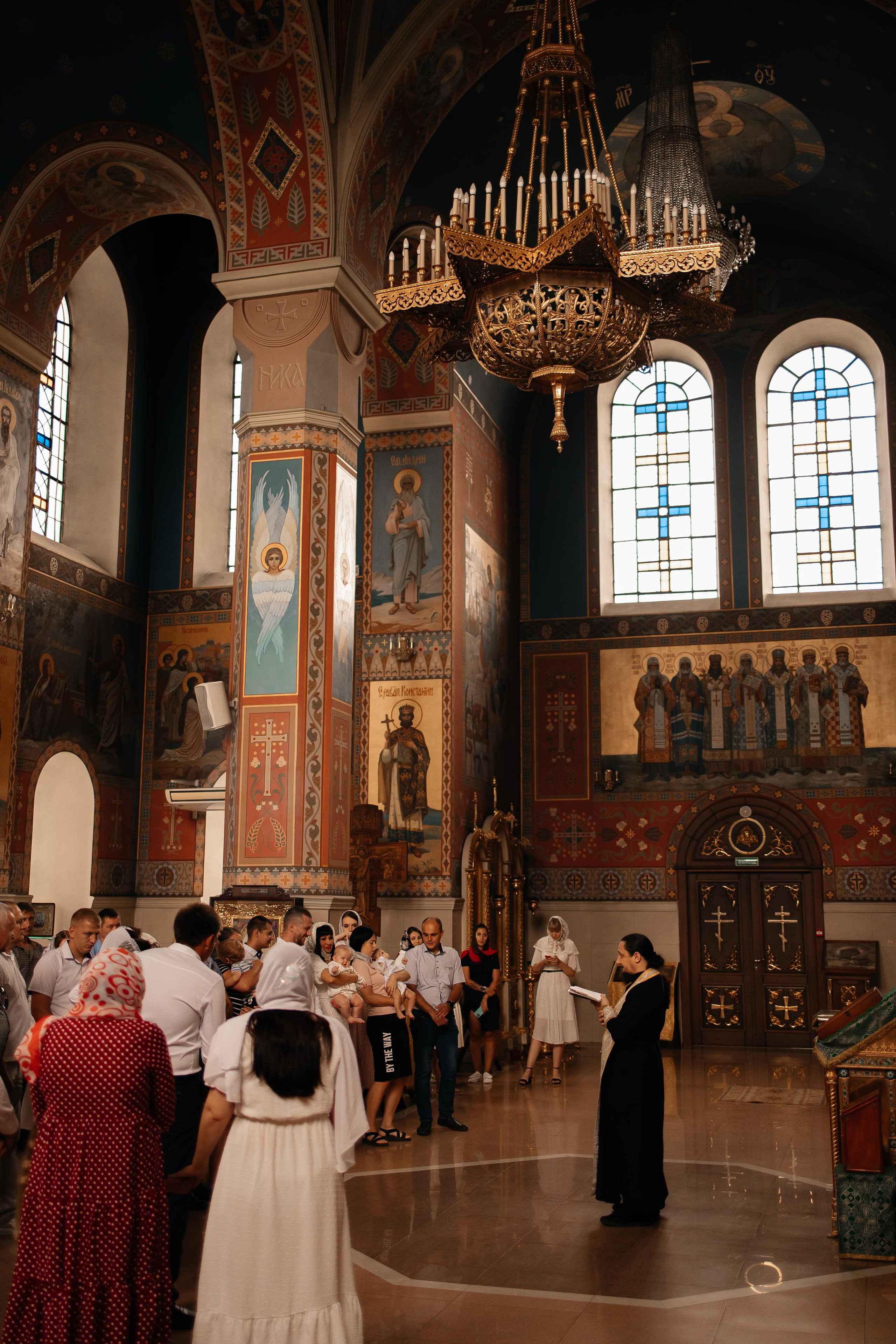 Таинство Крещения Арины. Семейный фотограф в Краснодаре Храмова Анна