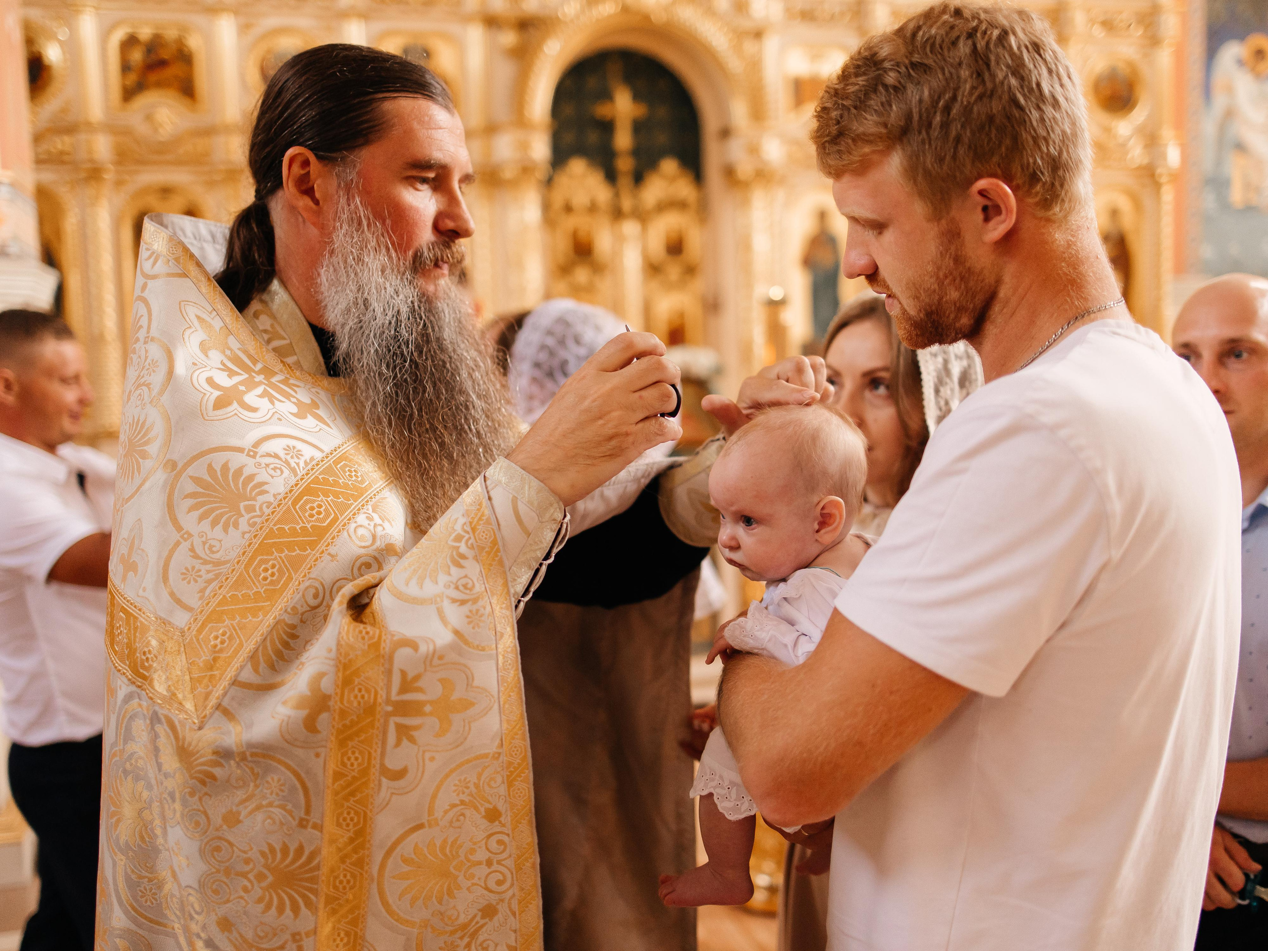 Таинство Крещения Агаты. Семейный фотограф в Краснодаре Храмова Анна