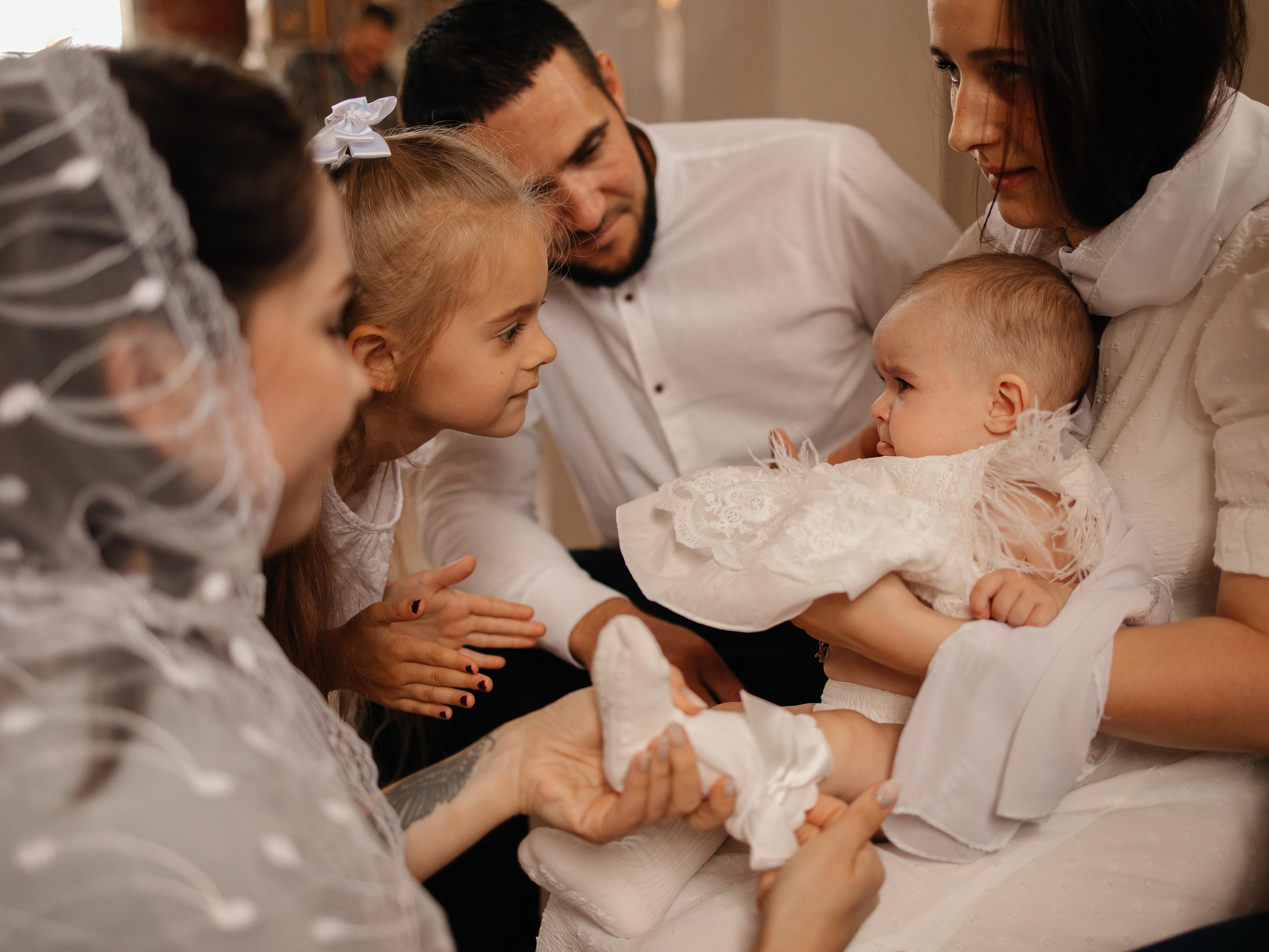 Таинство Крещения Арины. Семейный фотограф в Краснодаре Храмова Анна