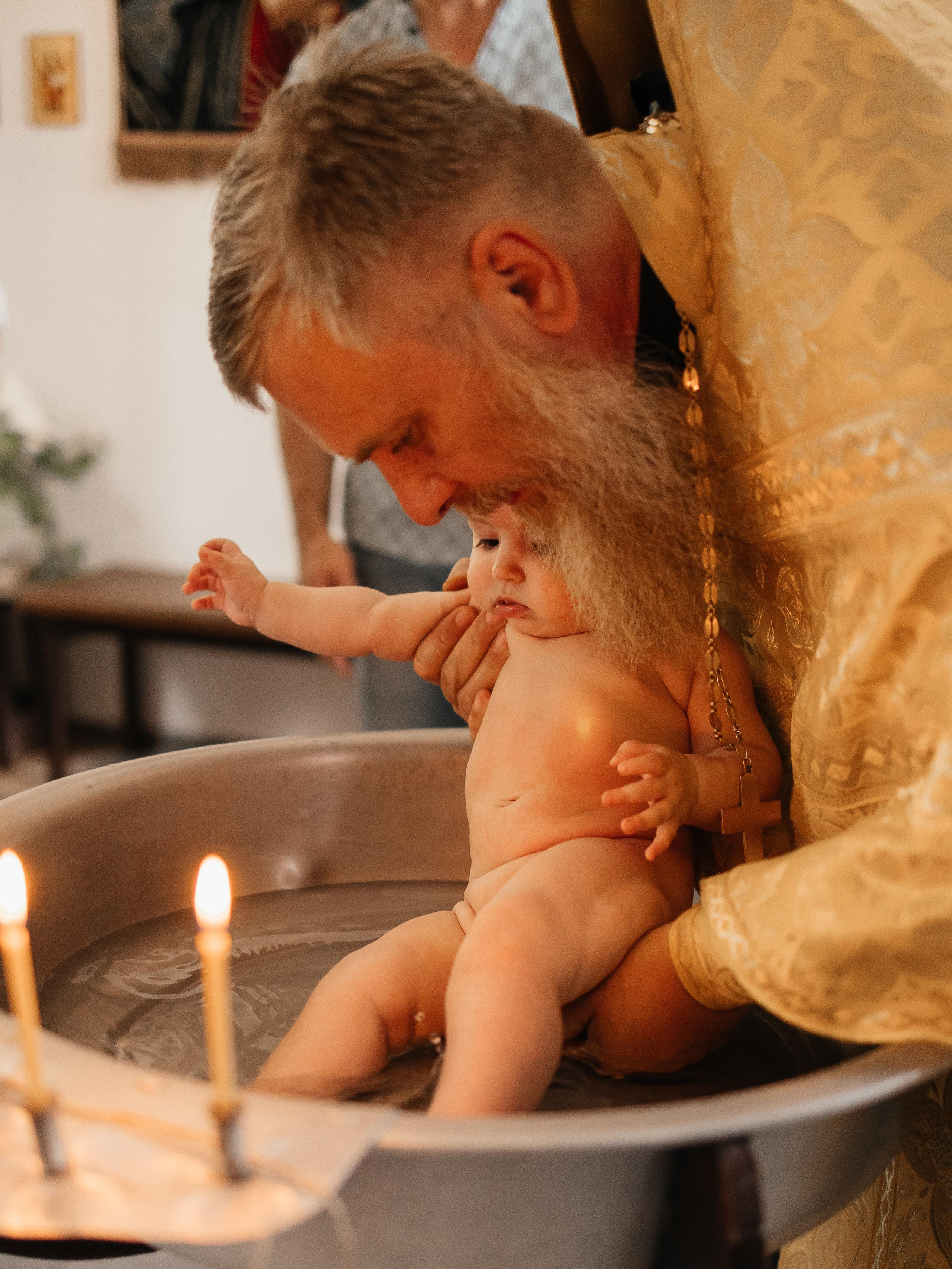 Таинство Крещения Полины. Семейный фотограф в Краснодаре Храмова Анна