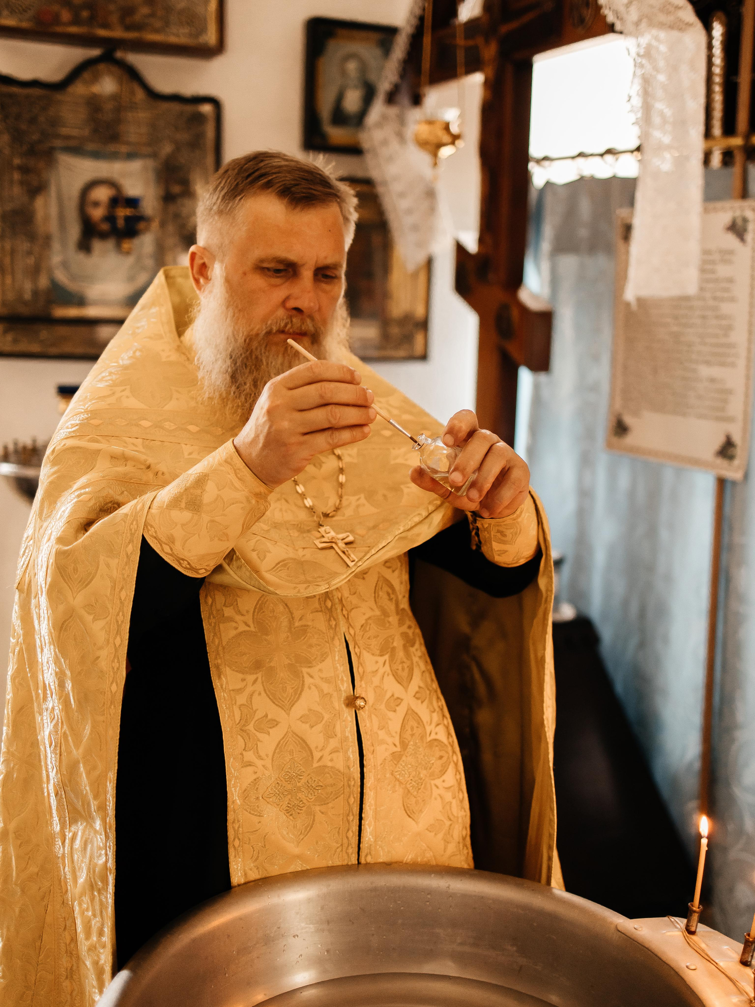 Таинство Крещения Полины. Семейный фотограф в Краснодаре Храмова Анна