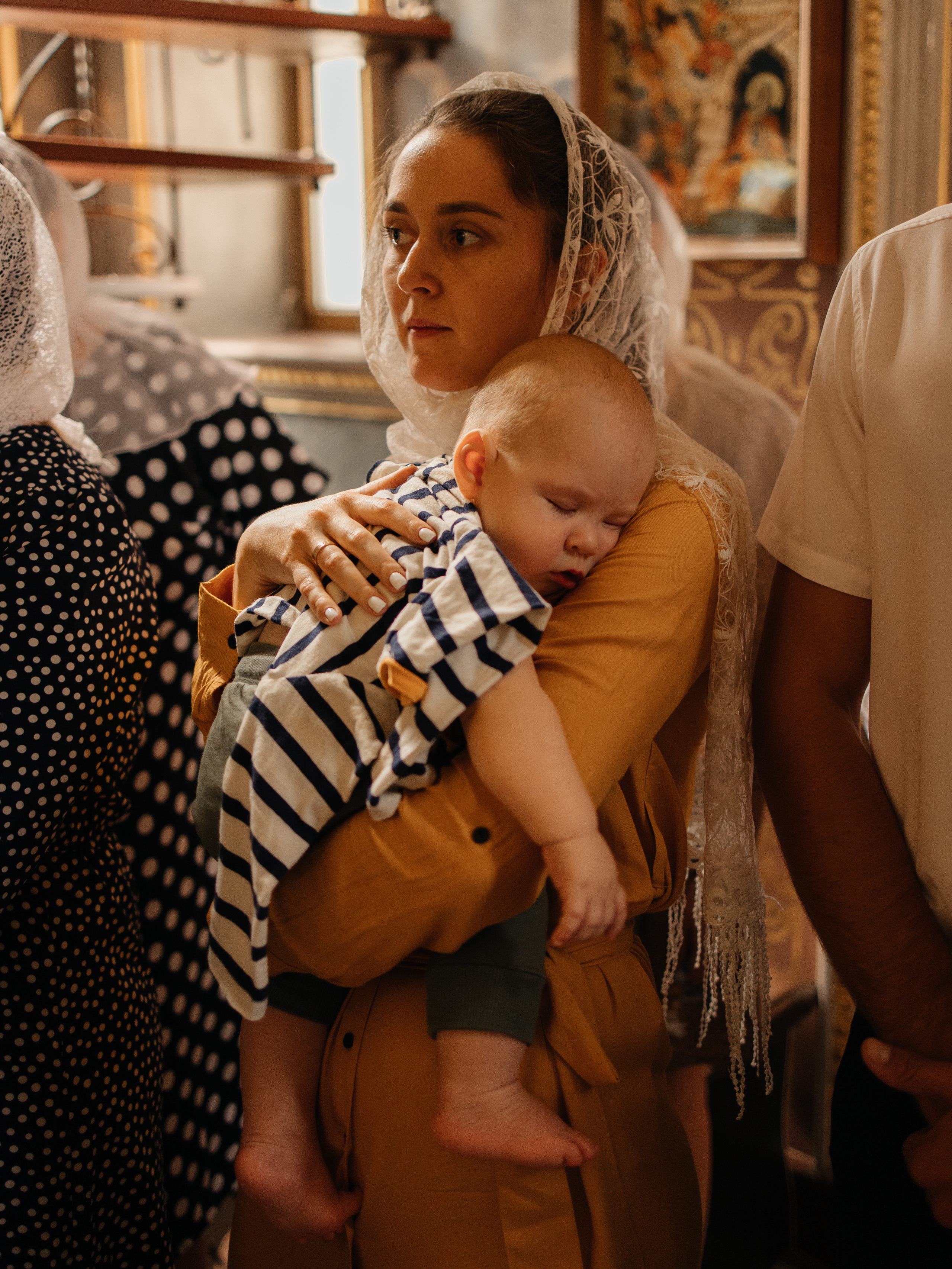 Таинство Крещения Александра. Семейный фотограф в Краснодаре Храмова Анна