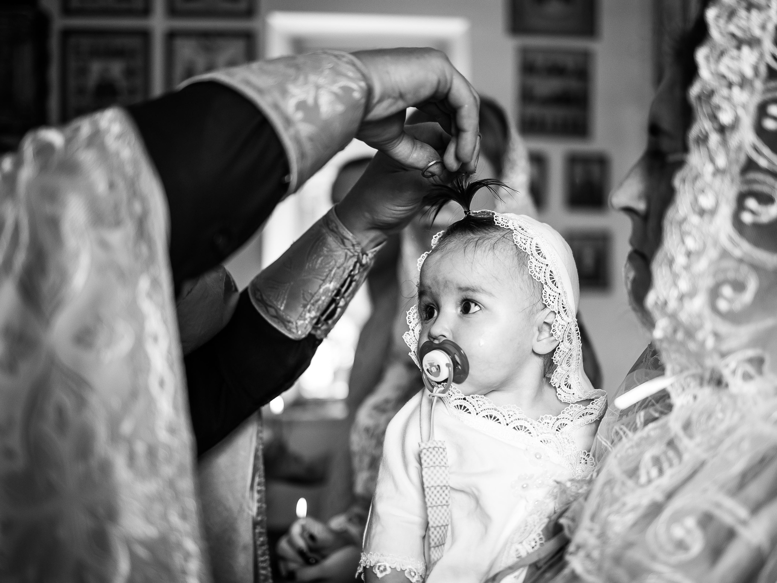 Таинство Крещения Полины. Семейный фотограф в Краснодаре Храмова Анна