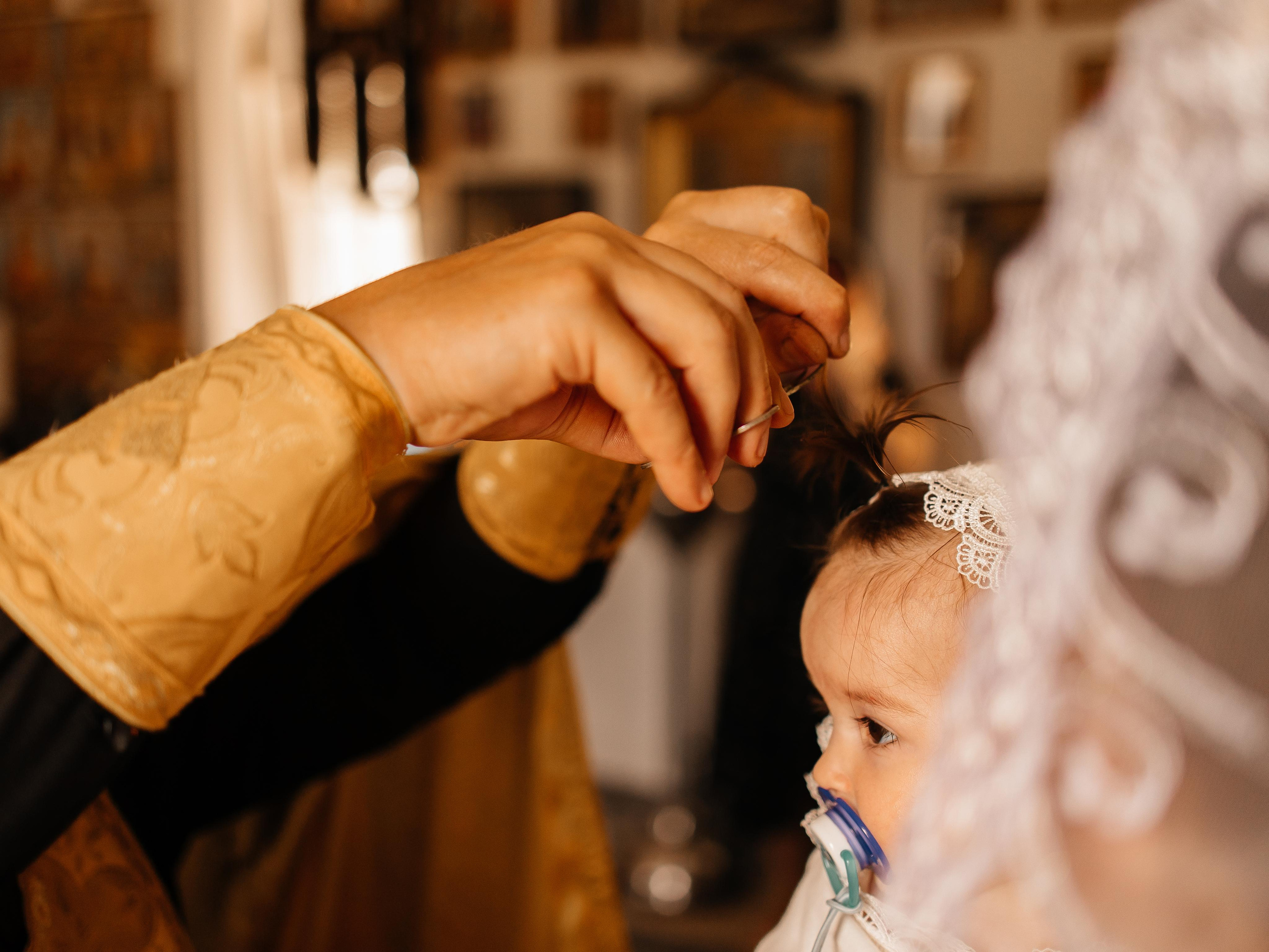 Таинство Крещения Полины. Семейный фотограф в Краснодаре Храмова Анна
