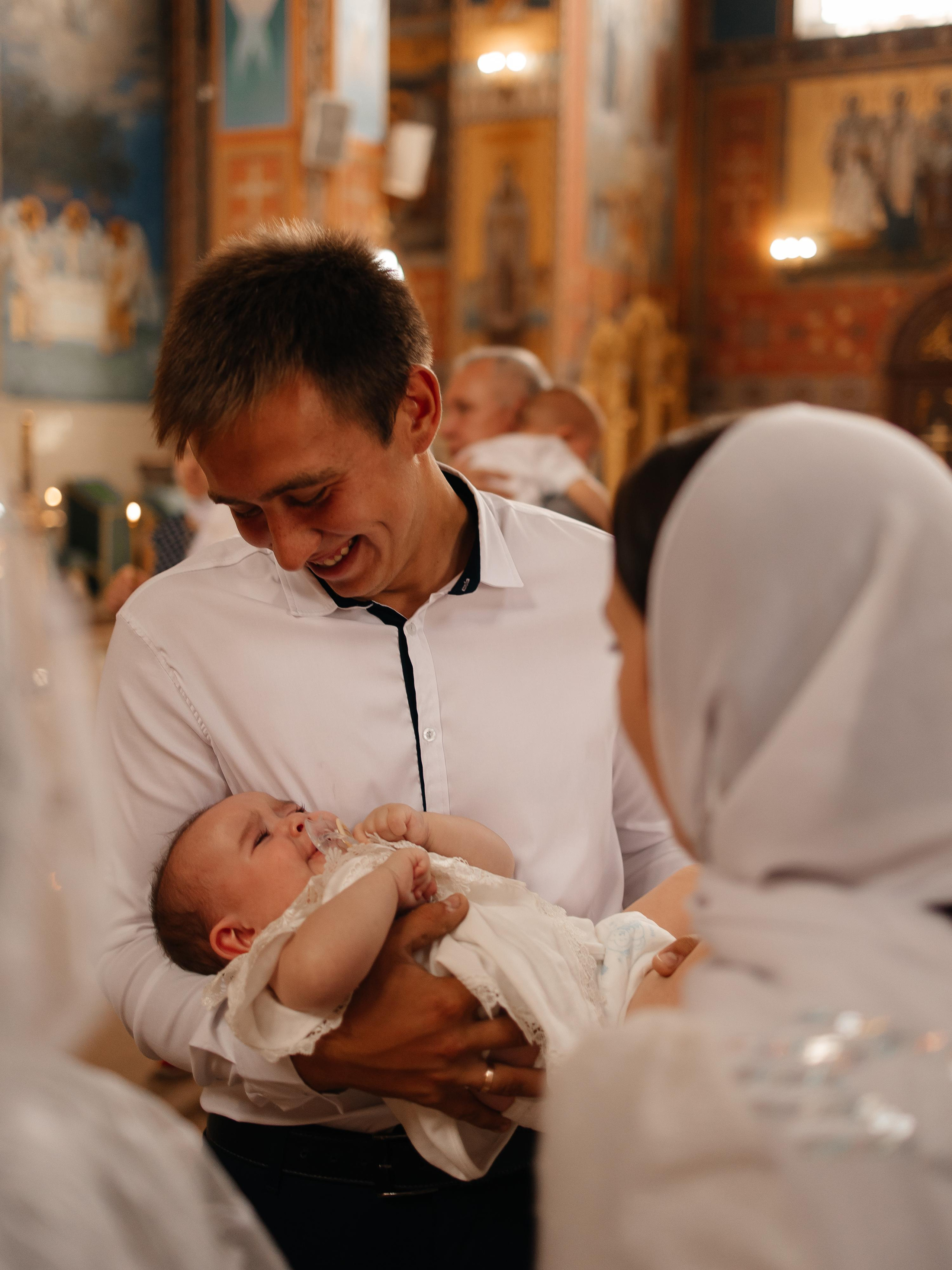 Таинство Крещения Арины. Семейный фотограф в Краснодаре Храмова Анна