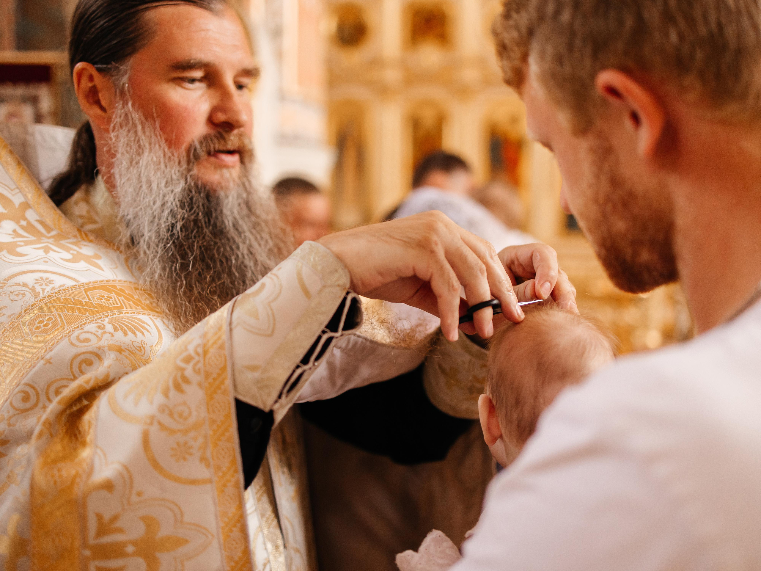 Таинство Крещения Агаты. Семейный фотограф в Краснодаре Храмова Анна