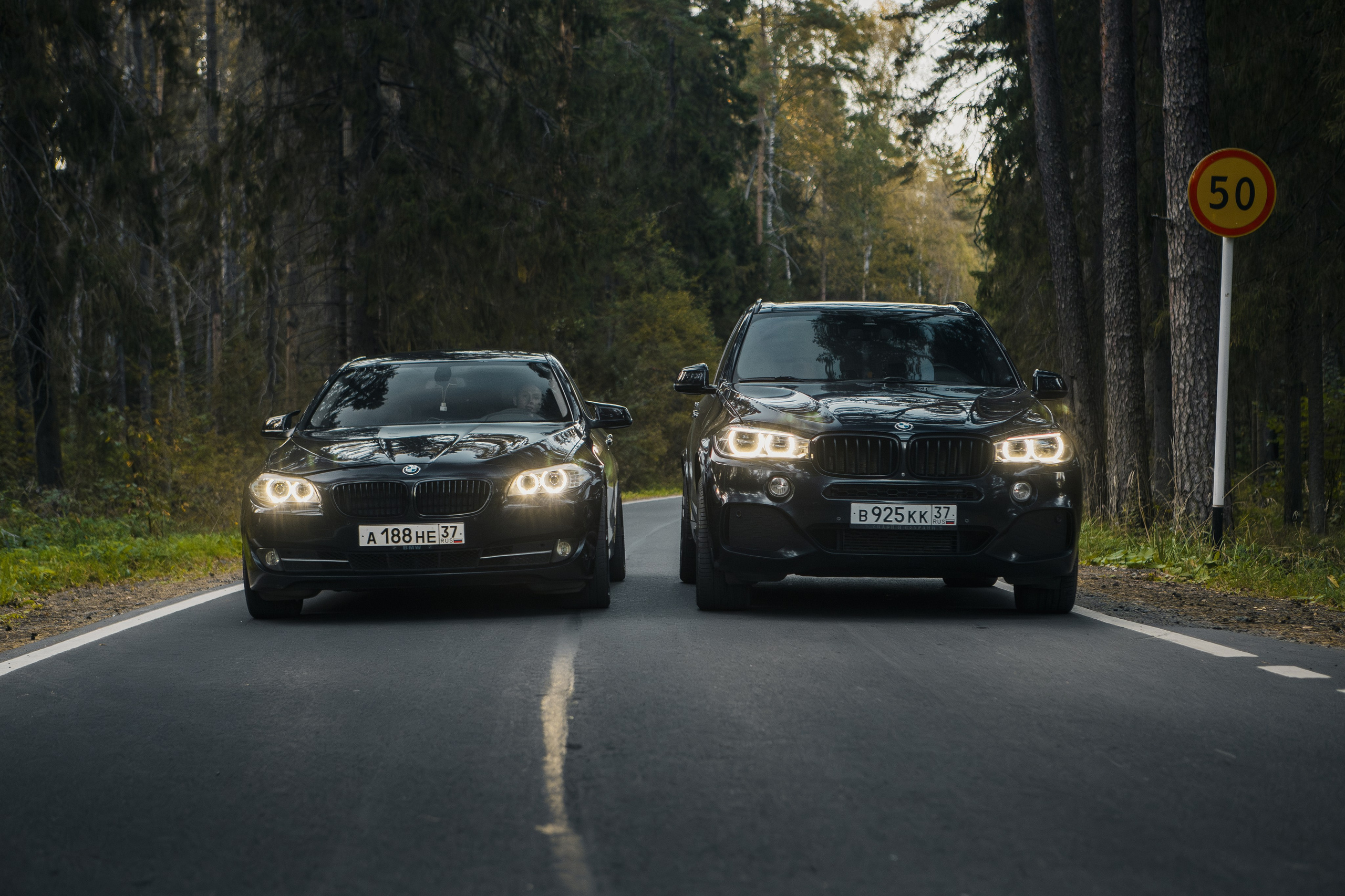 BMW 5 + BMW X5. Авто Видеограф/фотограф в Иваново для Вашего бизнеса