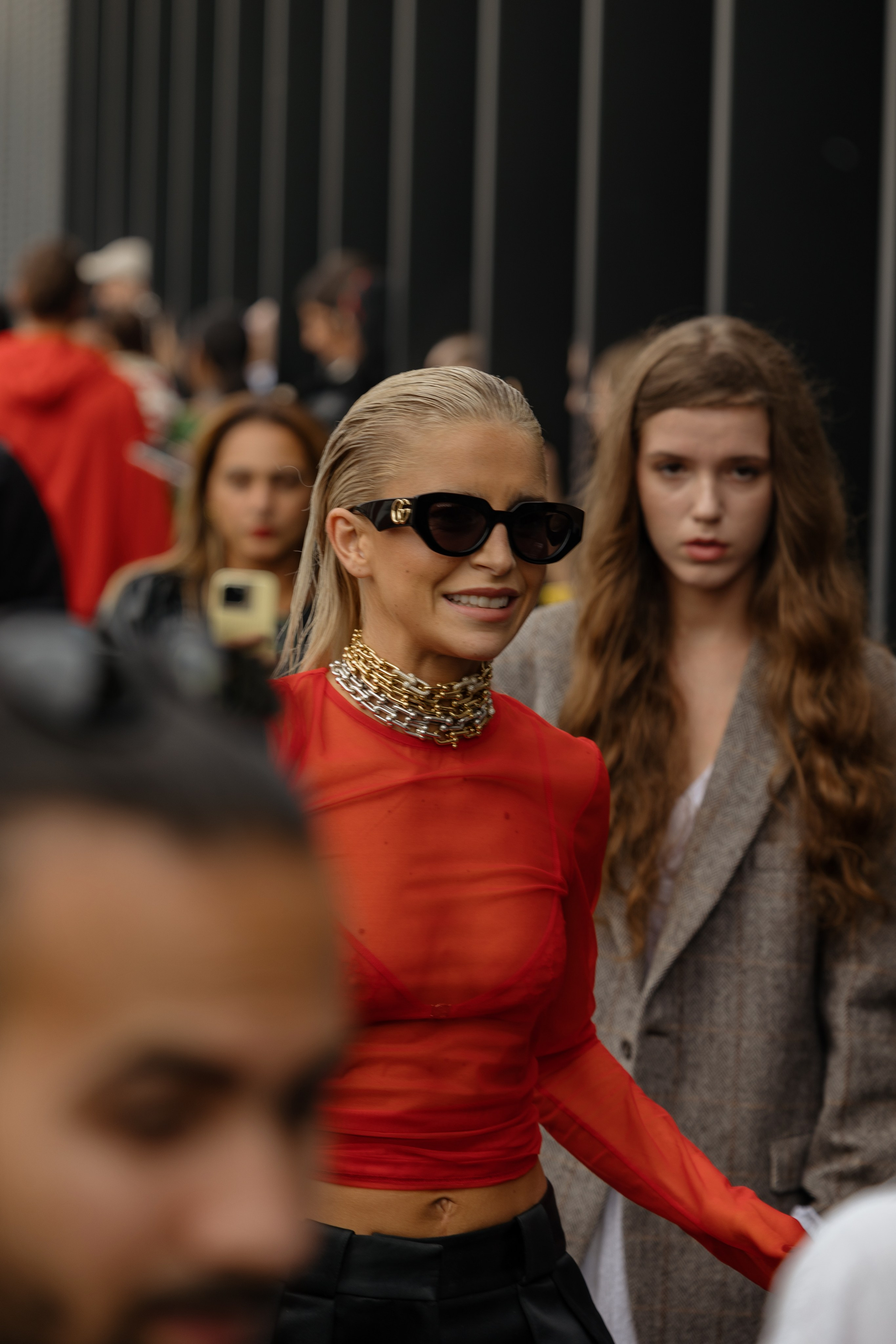 MFW SPRING/SUMMER 2024 GUCCI. Photographer in Milan Ivan Goncharov